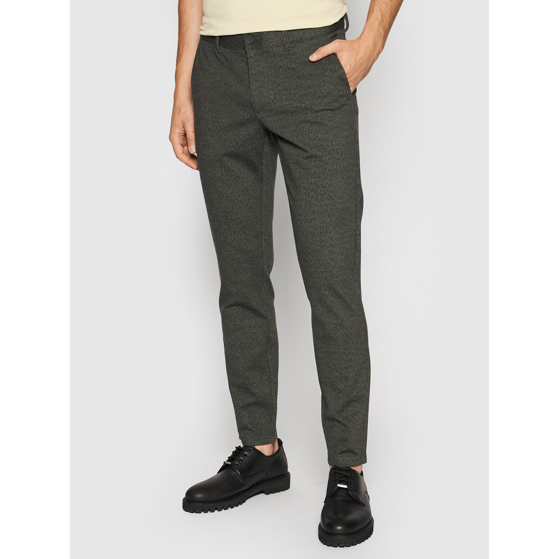 Only & Sons Pantaloni chino Mark 22020392 Verde Tapered Fit - Pled.ro