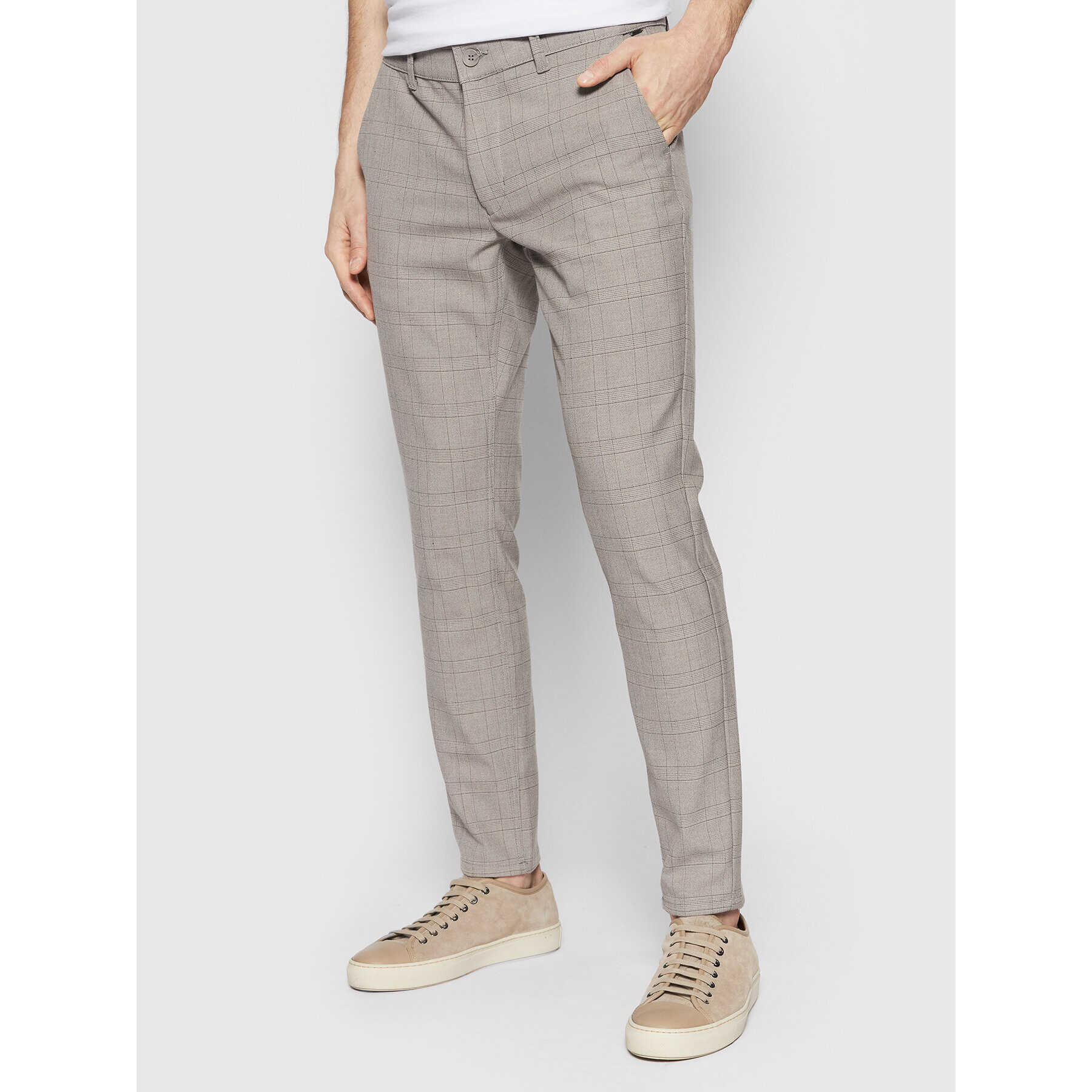 Only & Sons Pantaloni chino Mark 22021454 Bej Tapered Fit - Pled.ro