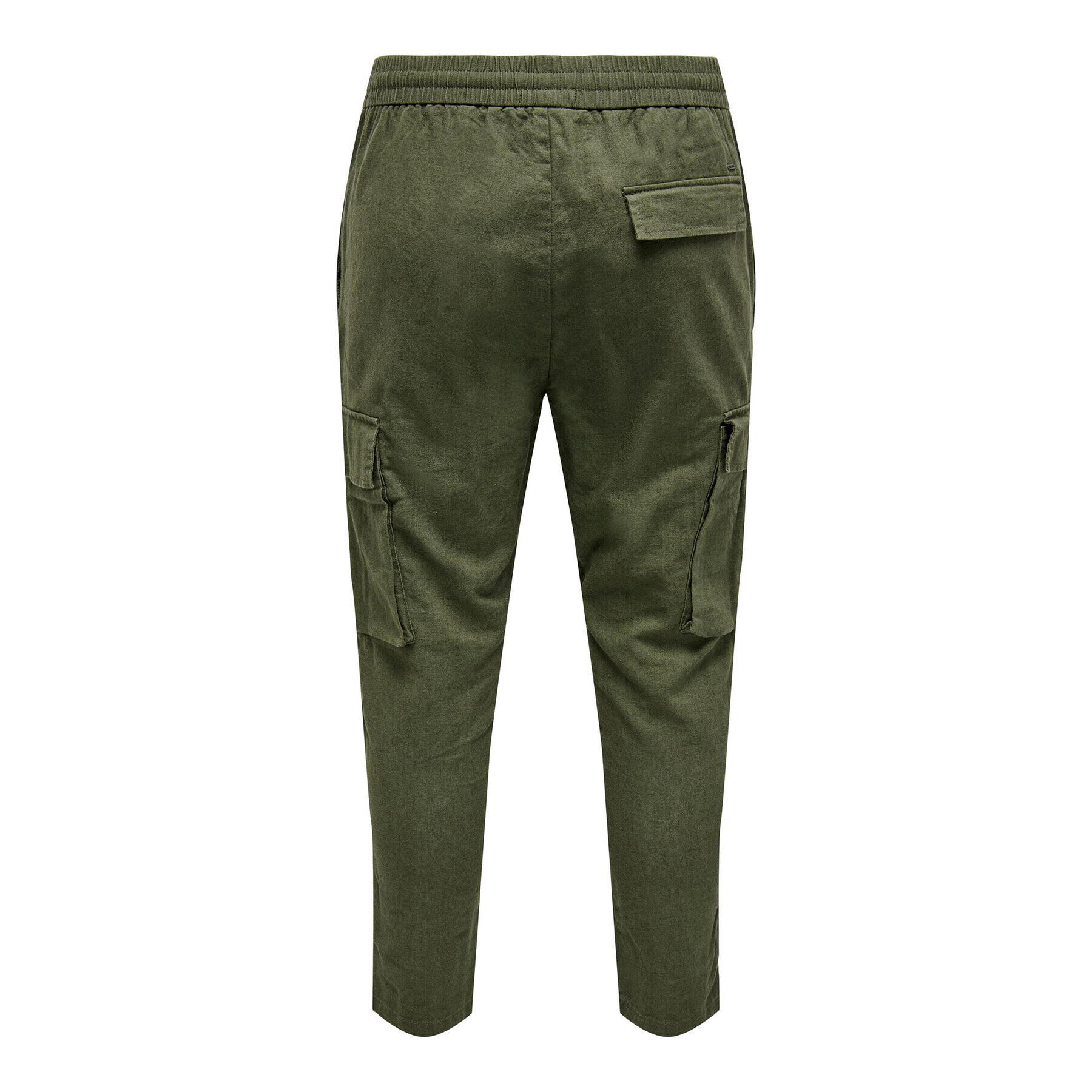 Only & Sons Pantaloni din material 22024998 Verde Tapered Fit - Pled.ro