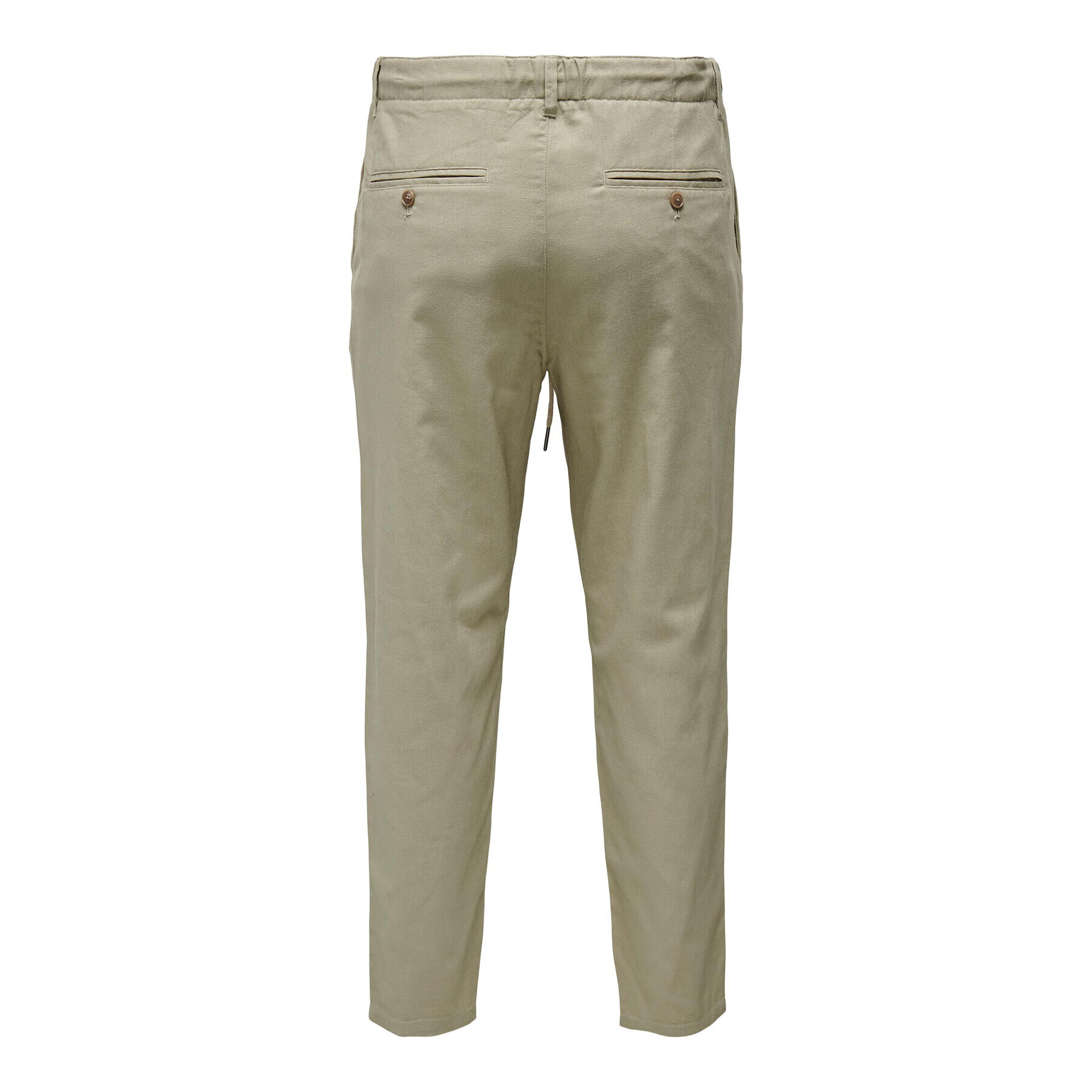 Only & Sons Pantaloni din material 22025785 Gri Tapered Fit - Pled.ro