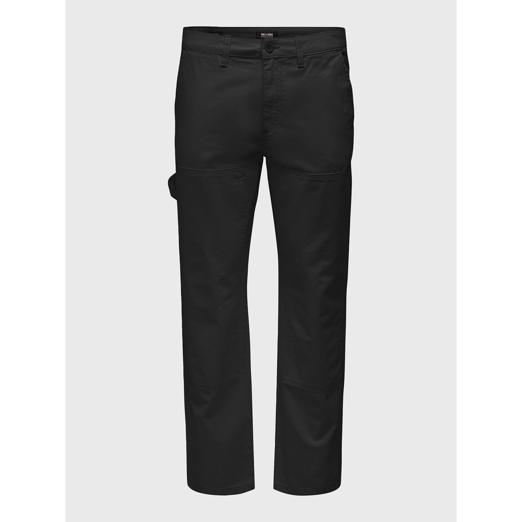 Only & Sons Pantaloni din material Edge 22024469 Negru Regular Fit - Pled.ro