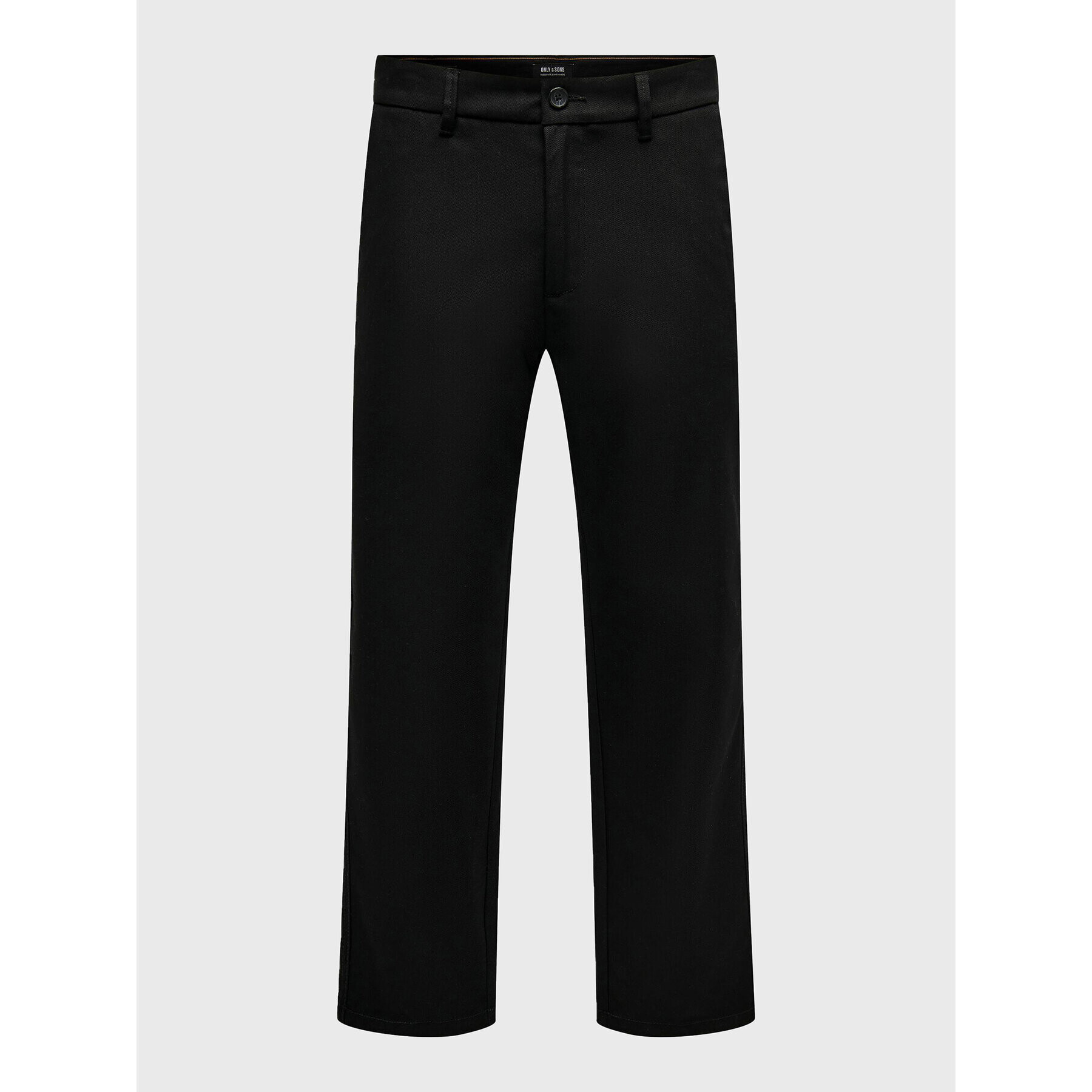 Only & Sons Pantaloni din material Edge-Ed 22024468 Negru Relaxed Fit - Pled.ro