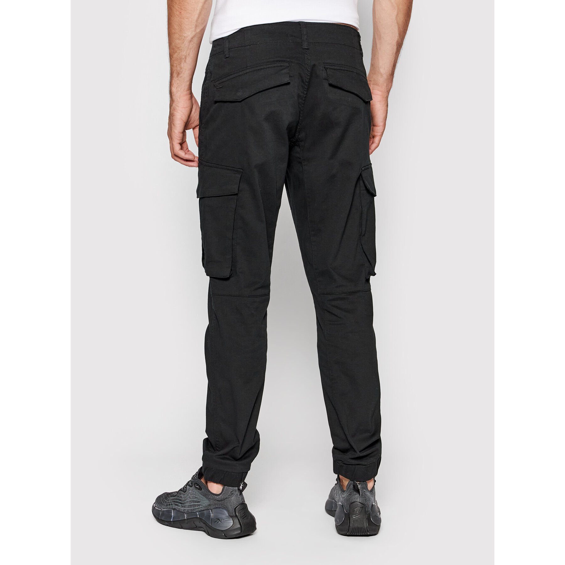 Only & Sons Pantaloni din material Kim 22020490 Negru Regular Fit - Pled.ro