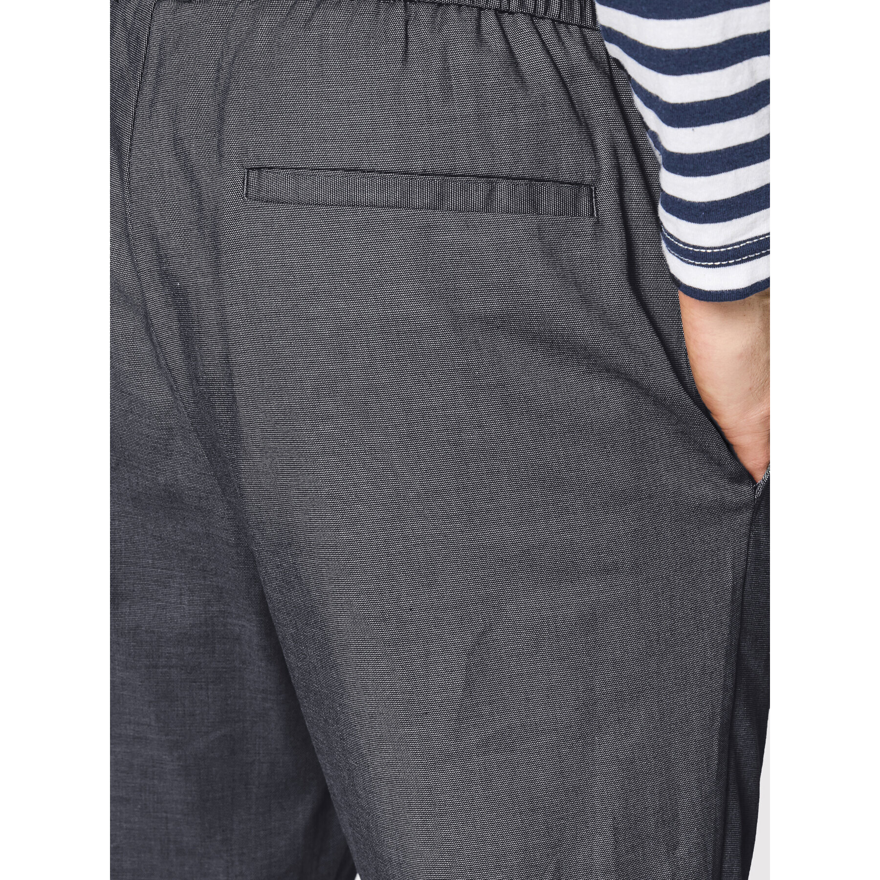 Only & Sons Pantaloni din material Linus 22021456 Bleumarin Tapered Fit - Pled.ro