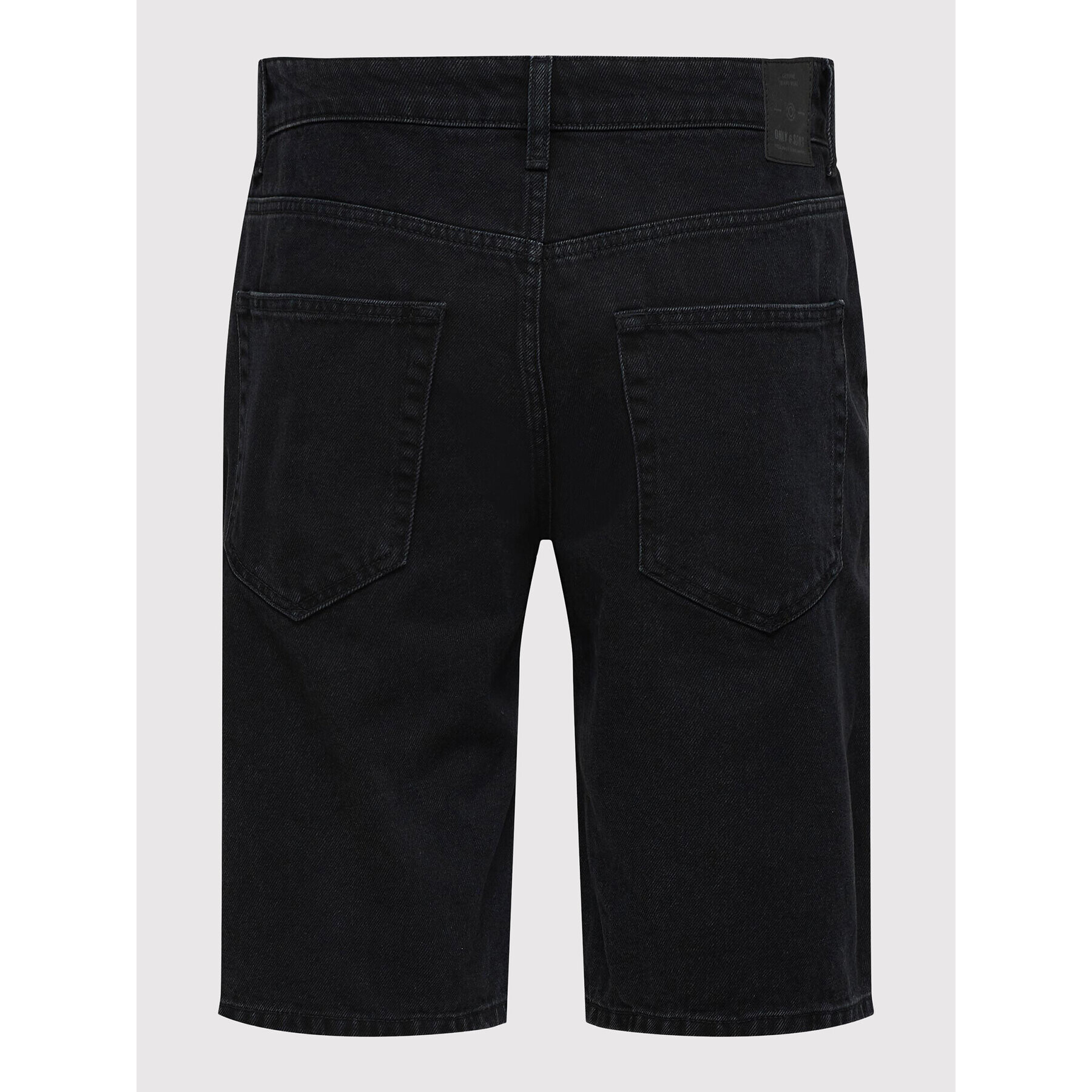 Only & Sons Pantaloni scurți de blugi Savi 22021899 Negru Regular Fit - Pled.ro