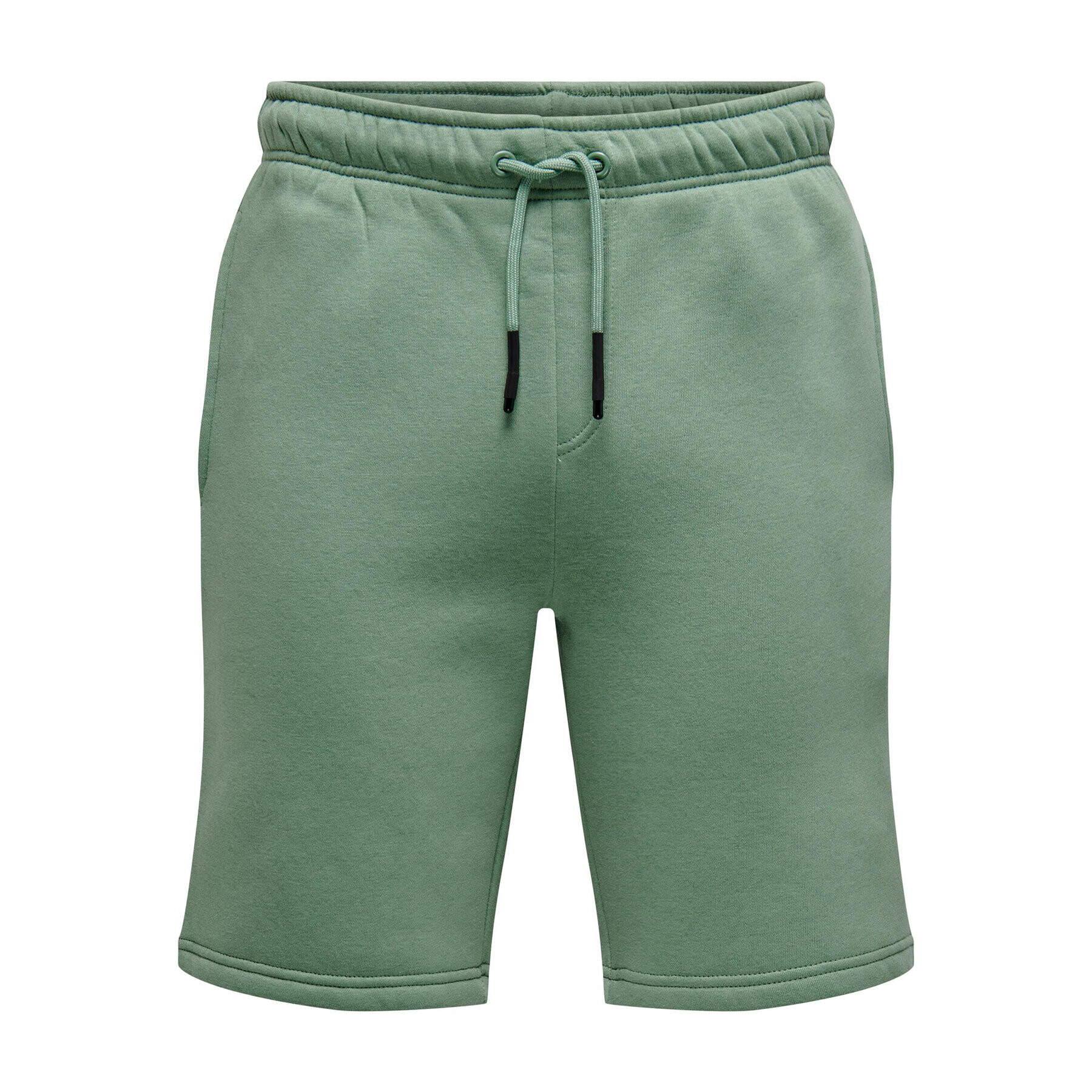 Only & Sons Pantaloni scurți sport 22019490 Verde Regular Fit - Pled.ro