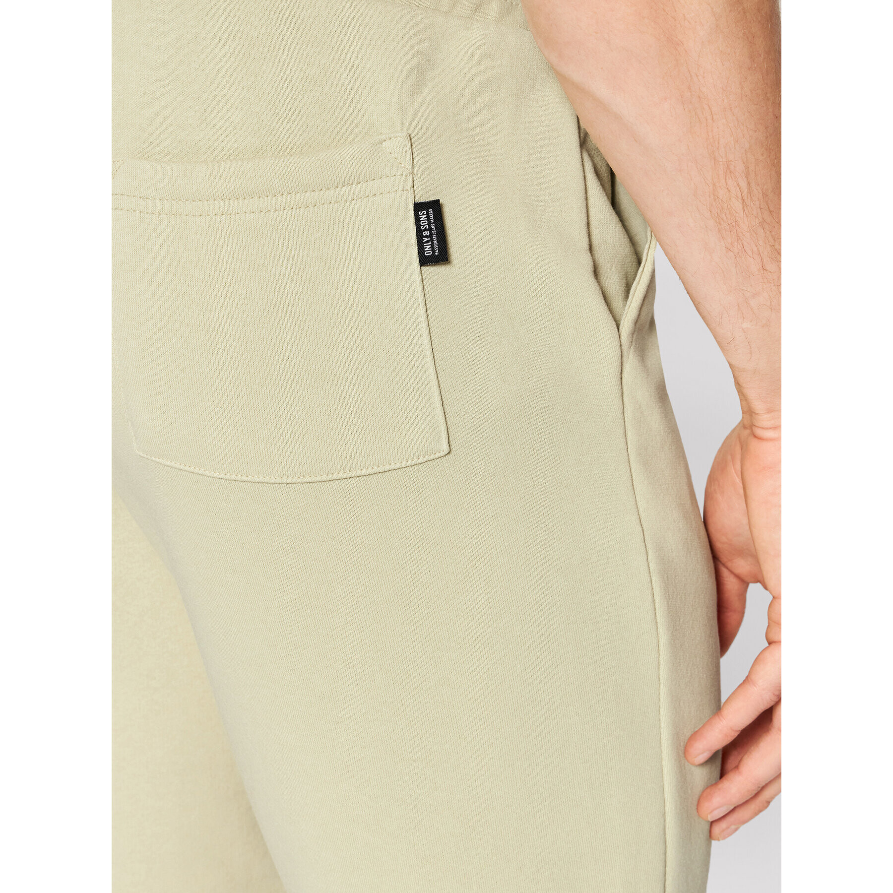 Only & Sons Pantaloni scurți sport Ceres 22019490 Bej Regular Fit - Pled.ro