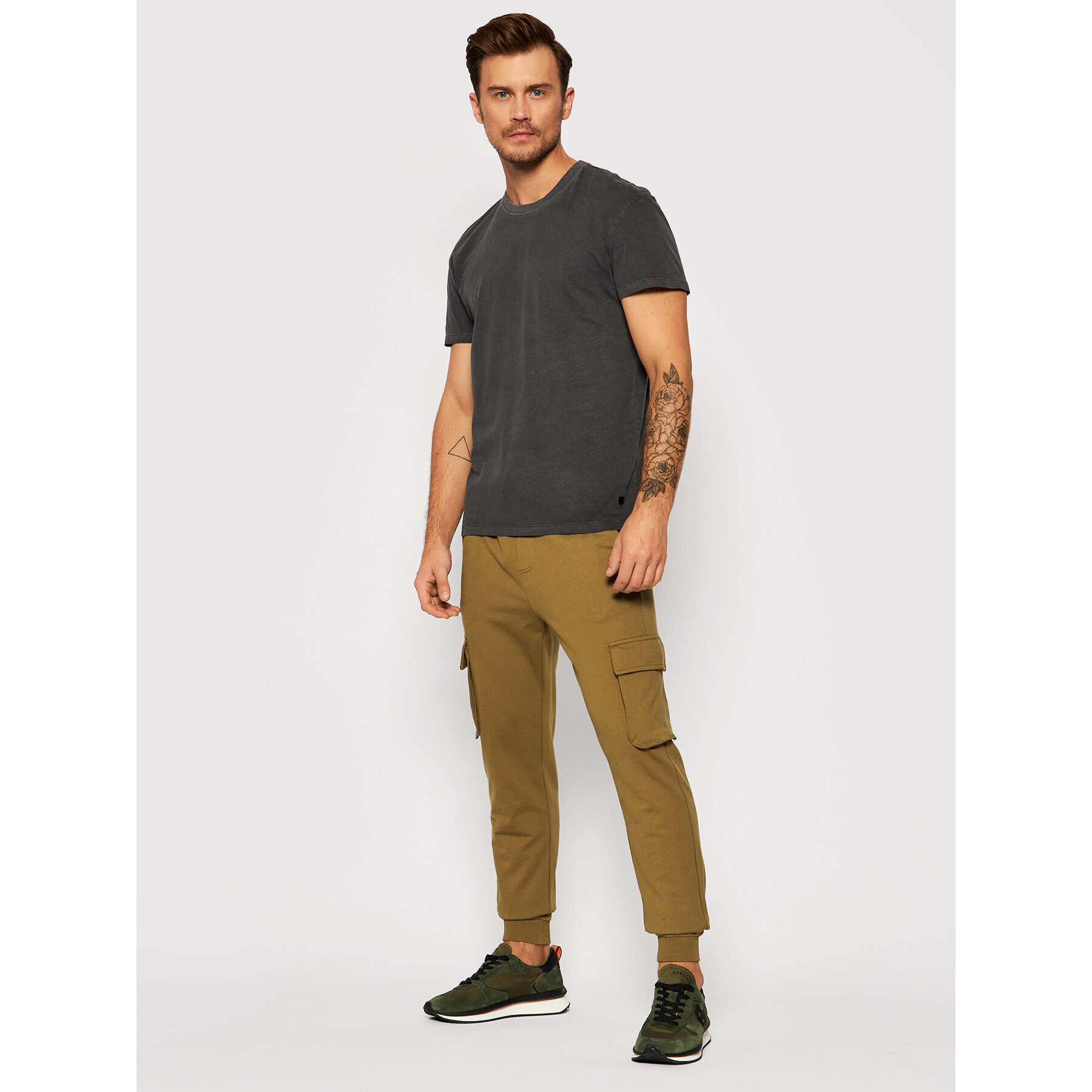 Only & Sons Pantaloni trening Kian 22019485 Maro Regular Fit - Pled.ro