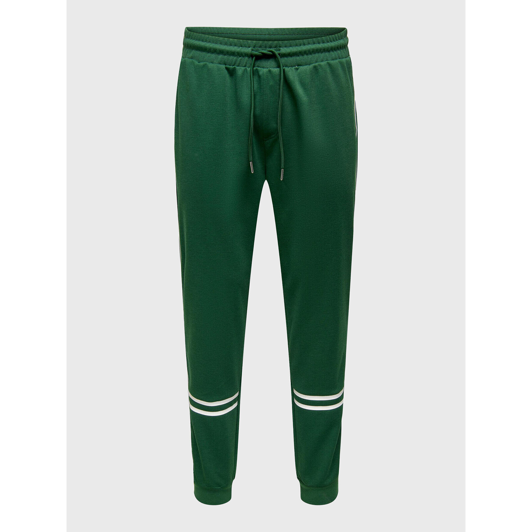 Only & Sons Pantaloni trening Squid 22023685 Verde Regular Fit - Pled.ro