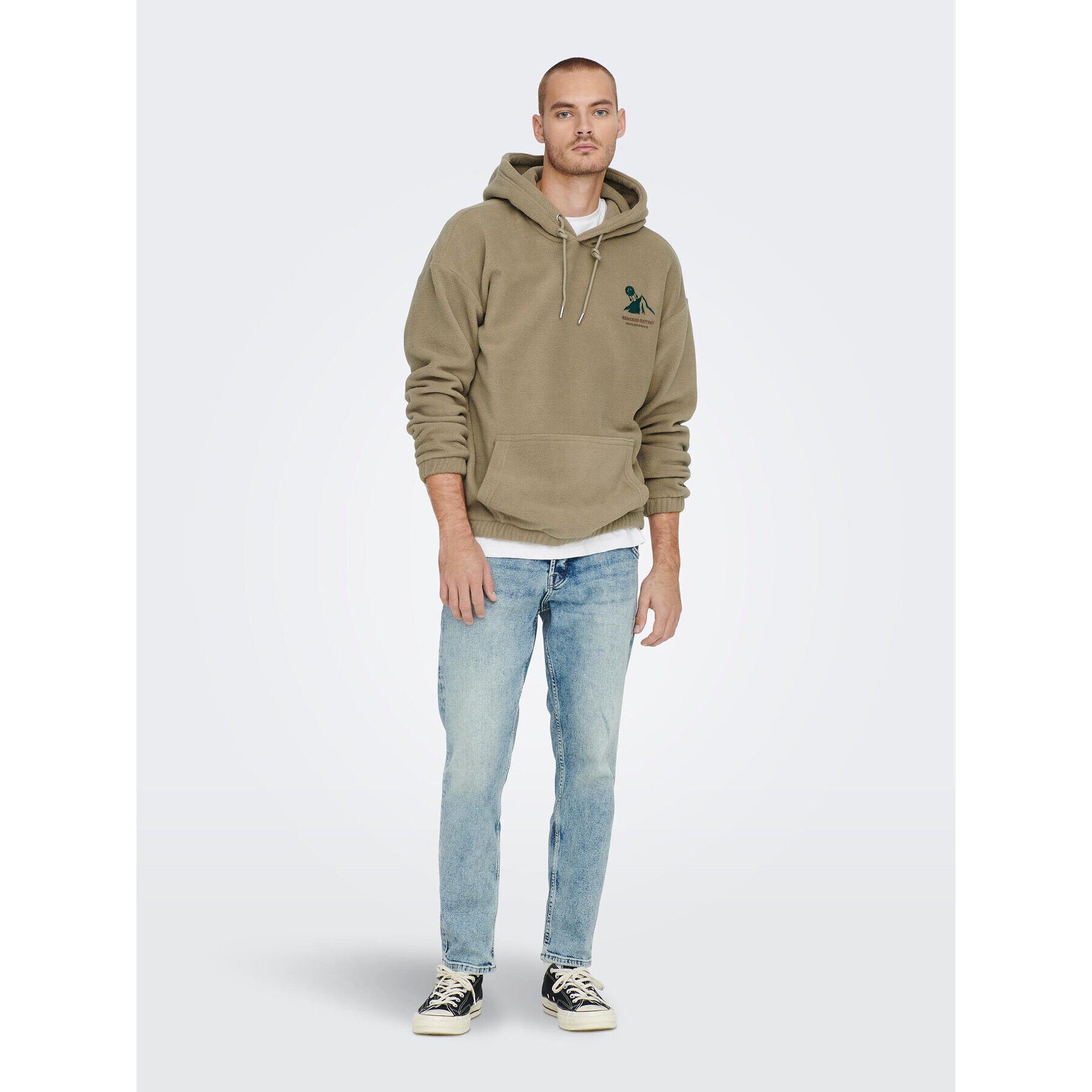 Only & Sons Polar Spencer 22024193 Bej Relaxed Fit - Pled.ro