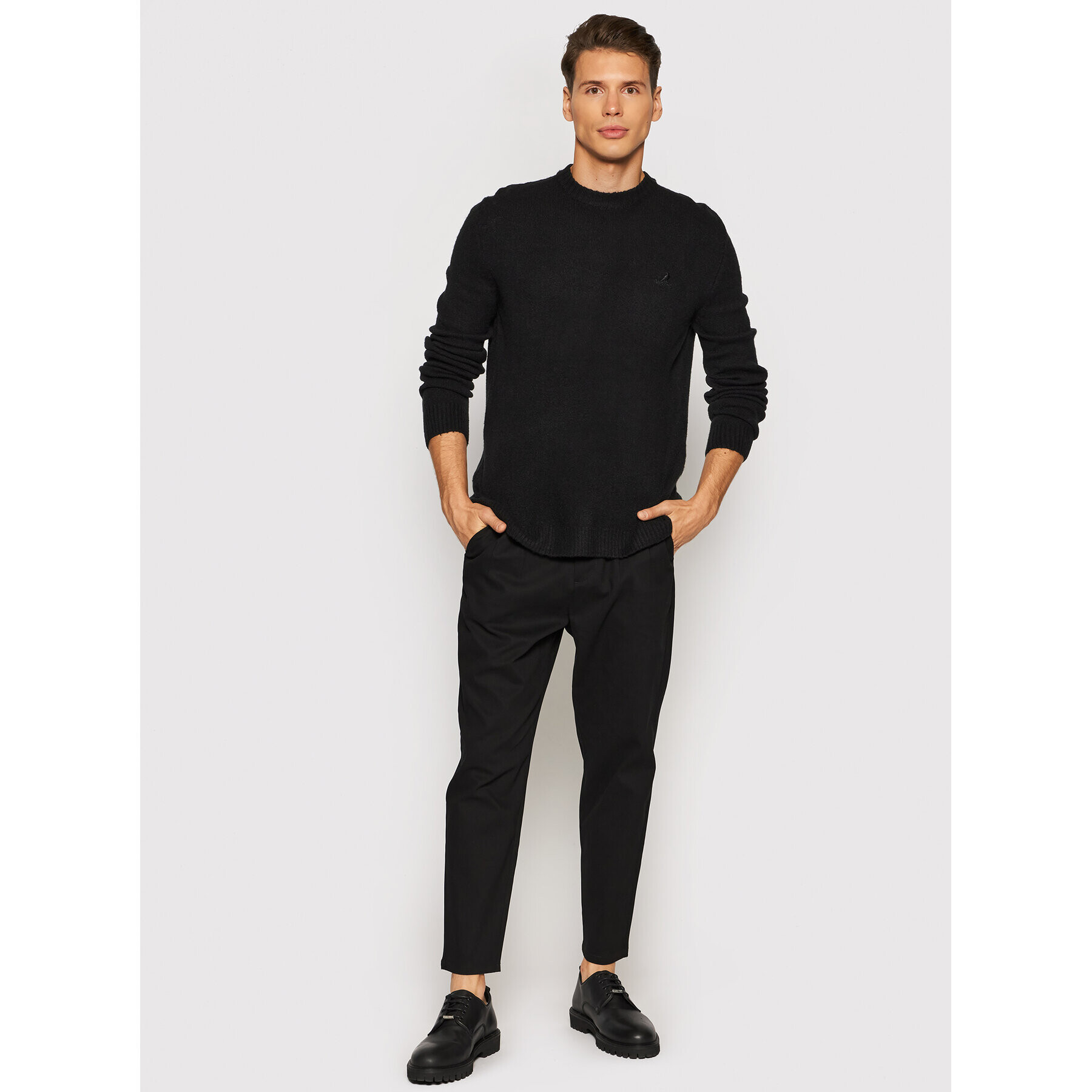 Only & Sons Pulover Karl 22020335 Negru Regular Fit - Pled.ro