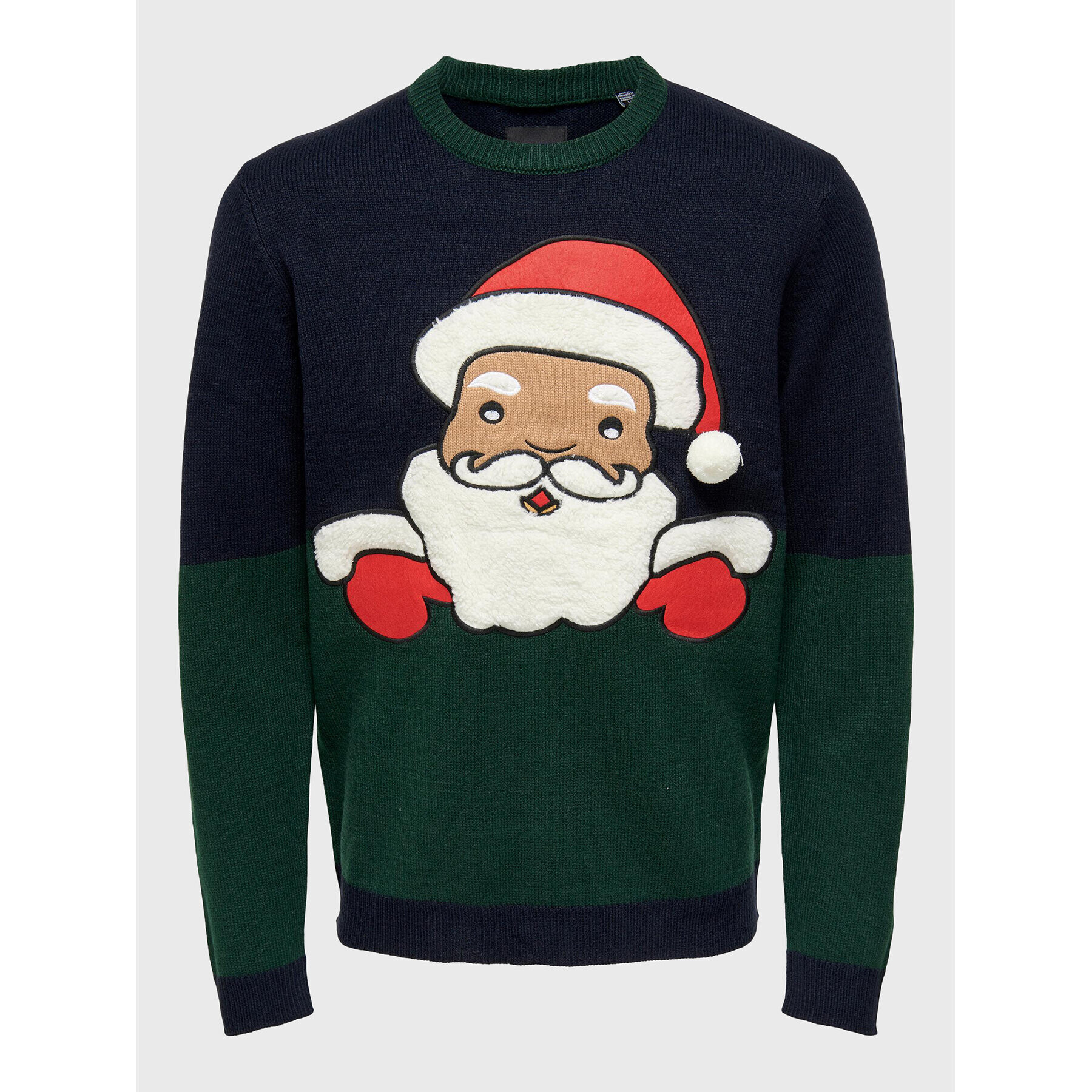 Only & Sons Pulover Xmas 22023346 Bleumarin Regular Fit - Pled.ro