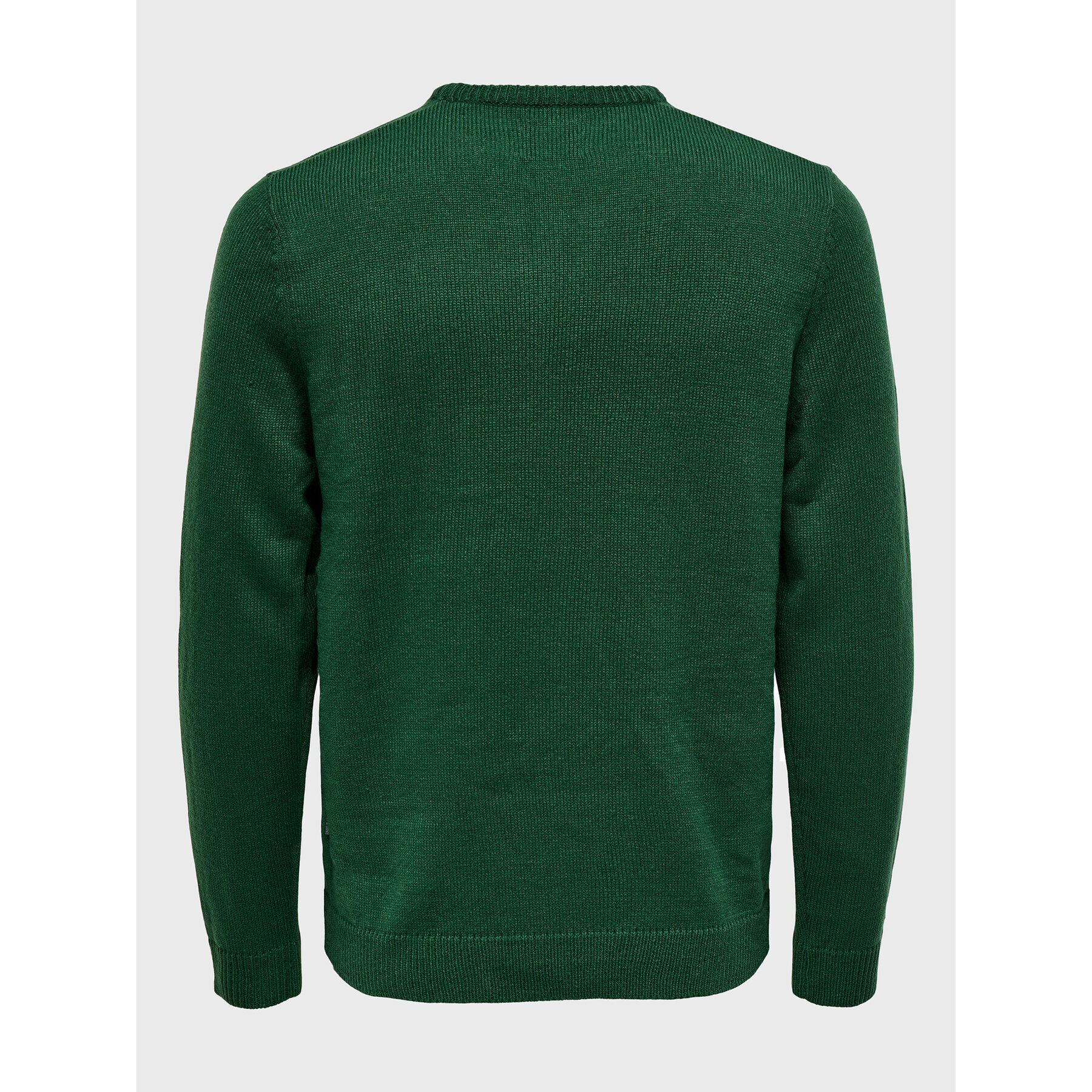 Only & Sons Pulover Xmas 22023350 Verde Regular Fit - Pled.ro