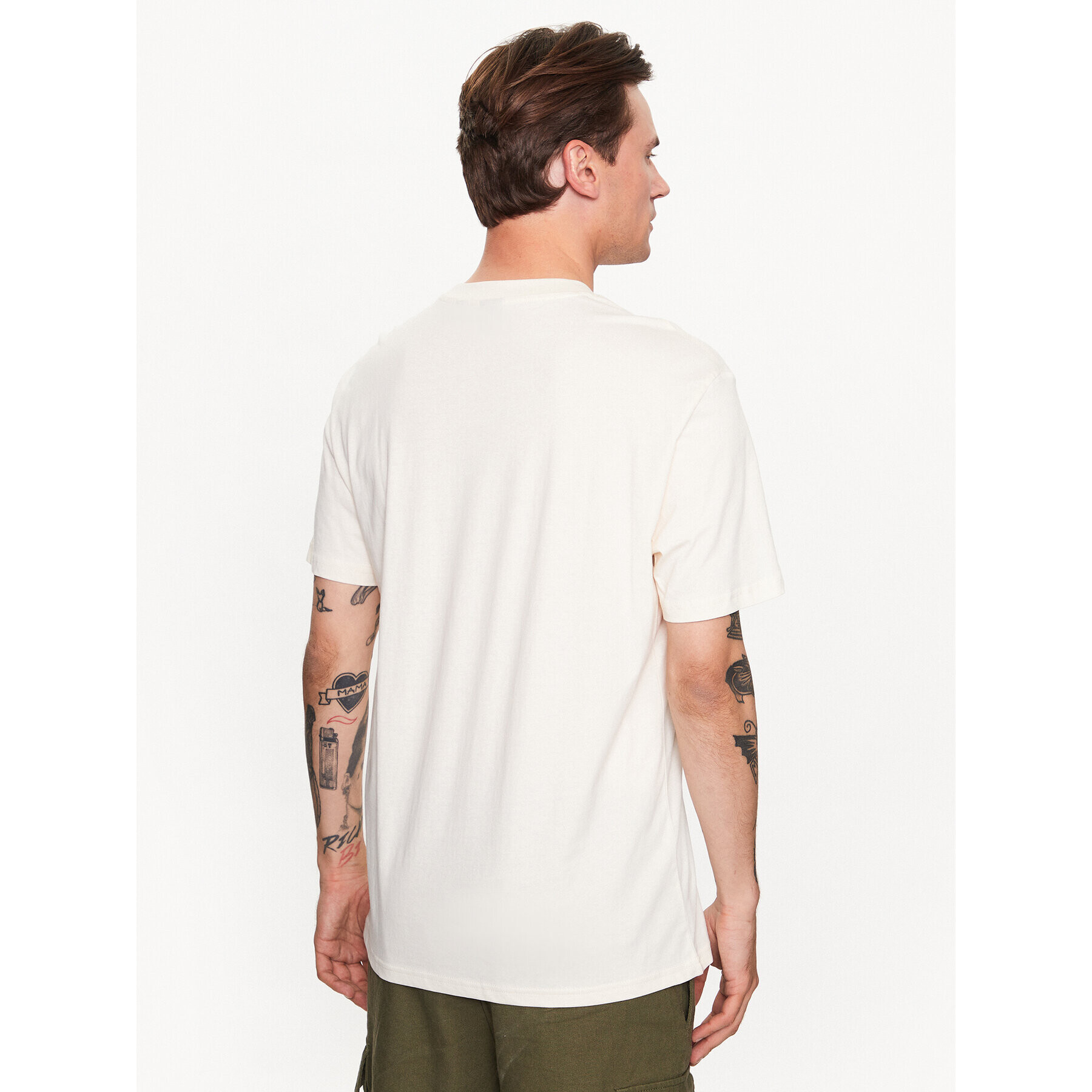 Only & Sons Tricou 22026086 Alb Regular Fit - Pled.ro