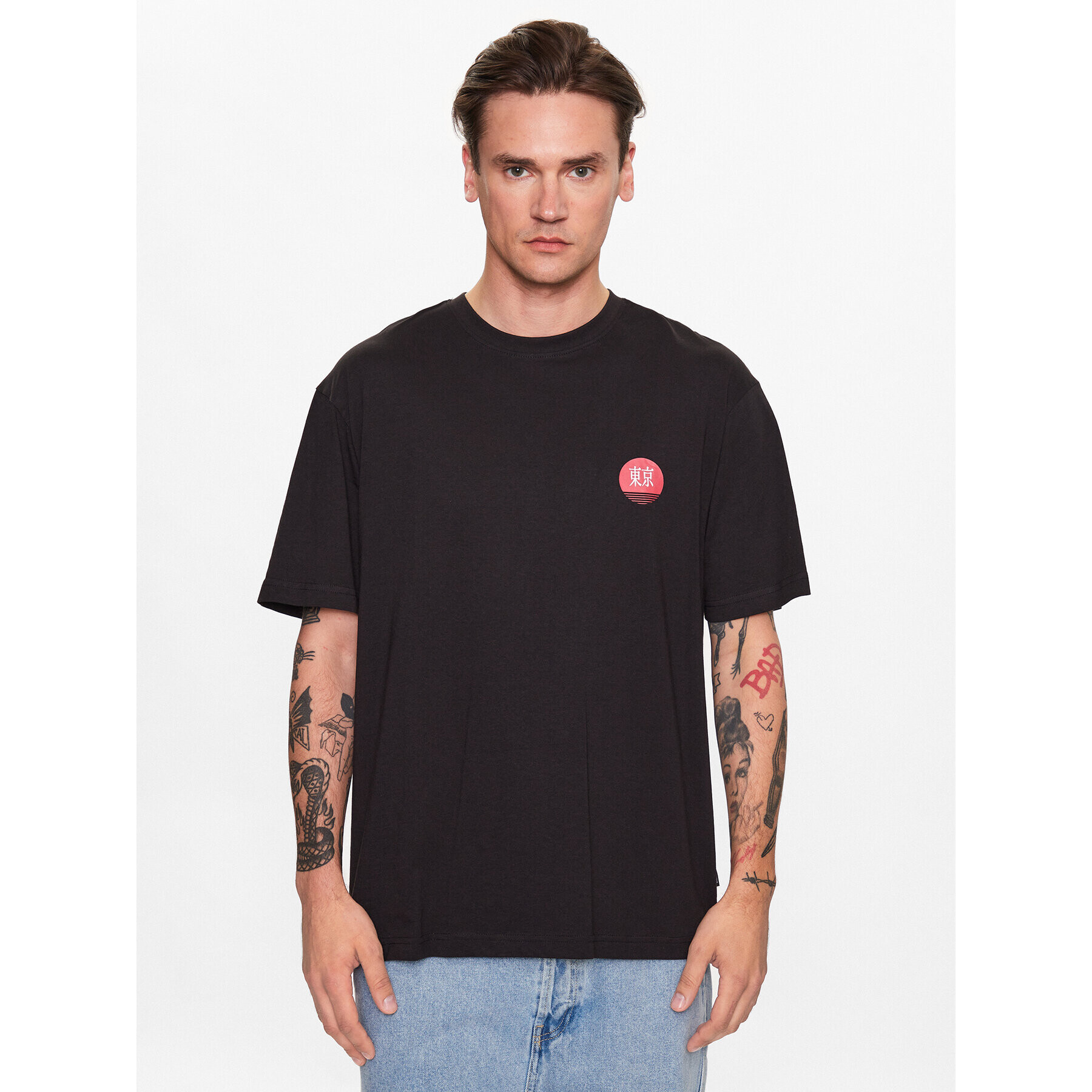 Only & Sons Tricou 22026087 Negru Relaxed Fit - Pled.ro