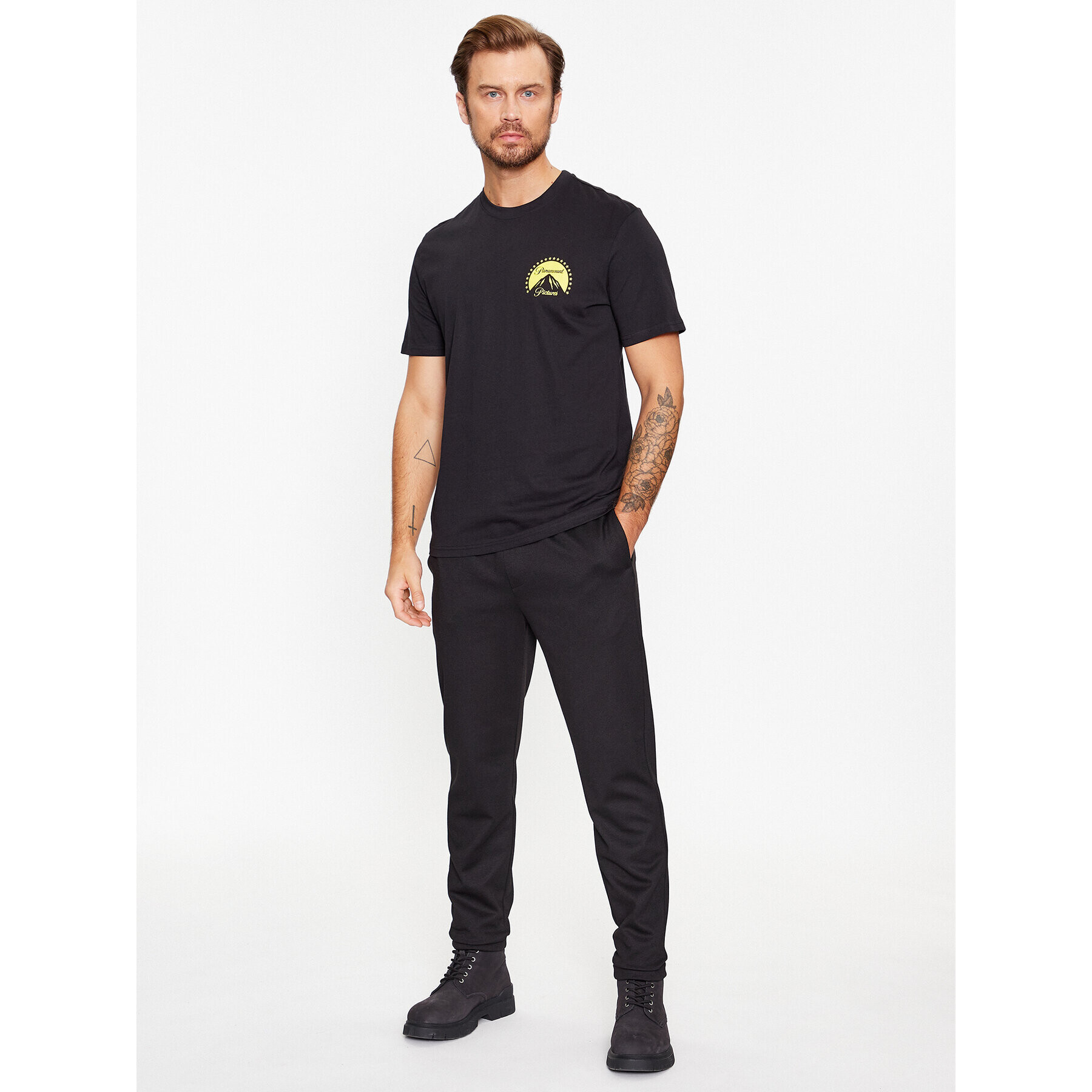 Only & Sons Tricou 22027013 Negru Regular Fit - Pled.ro