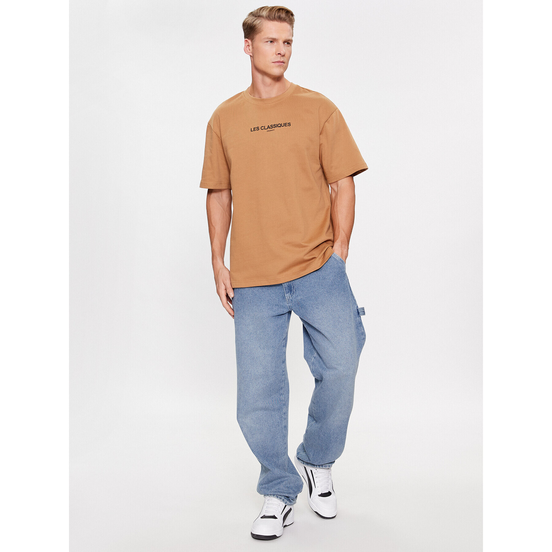 Only & Sons Tricou 22027063 Maro Regular Fit - Pled.ro