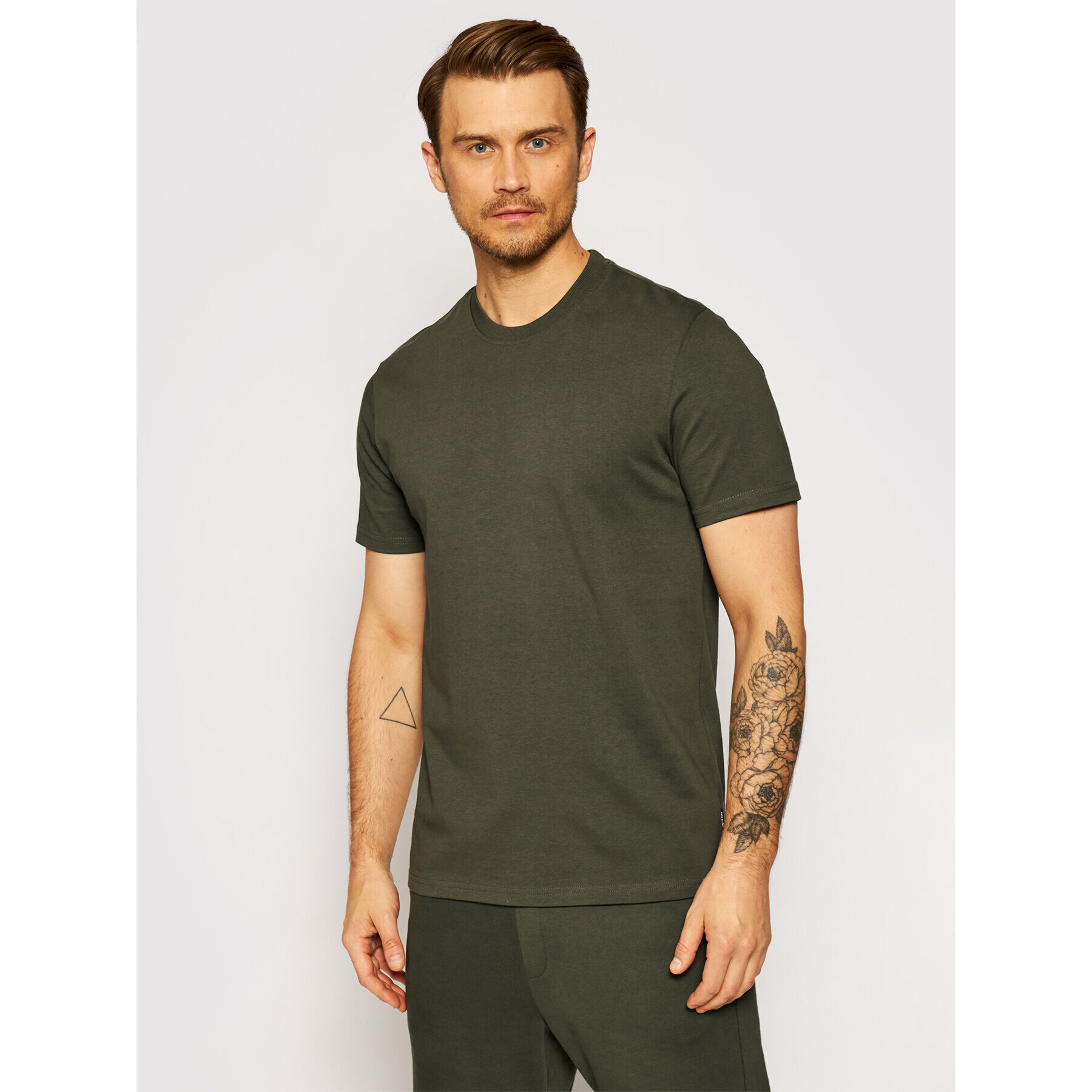 Only & Sons Tricou Anel 22019359 Verde Regular Fit - Pled.ro