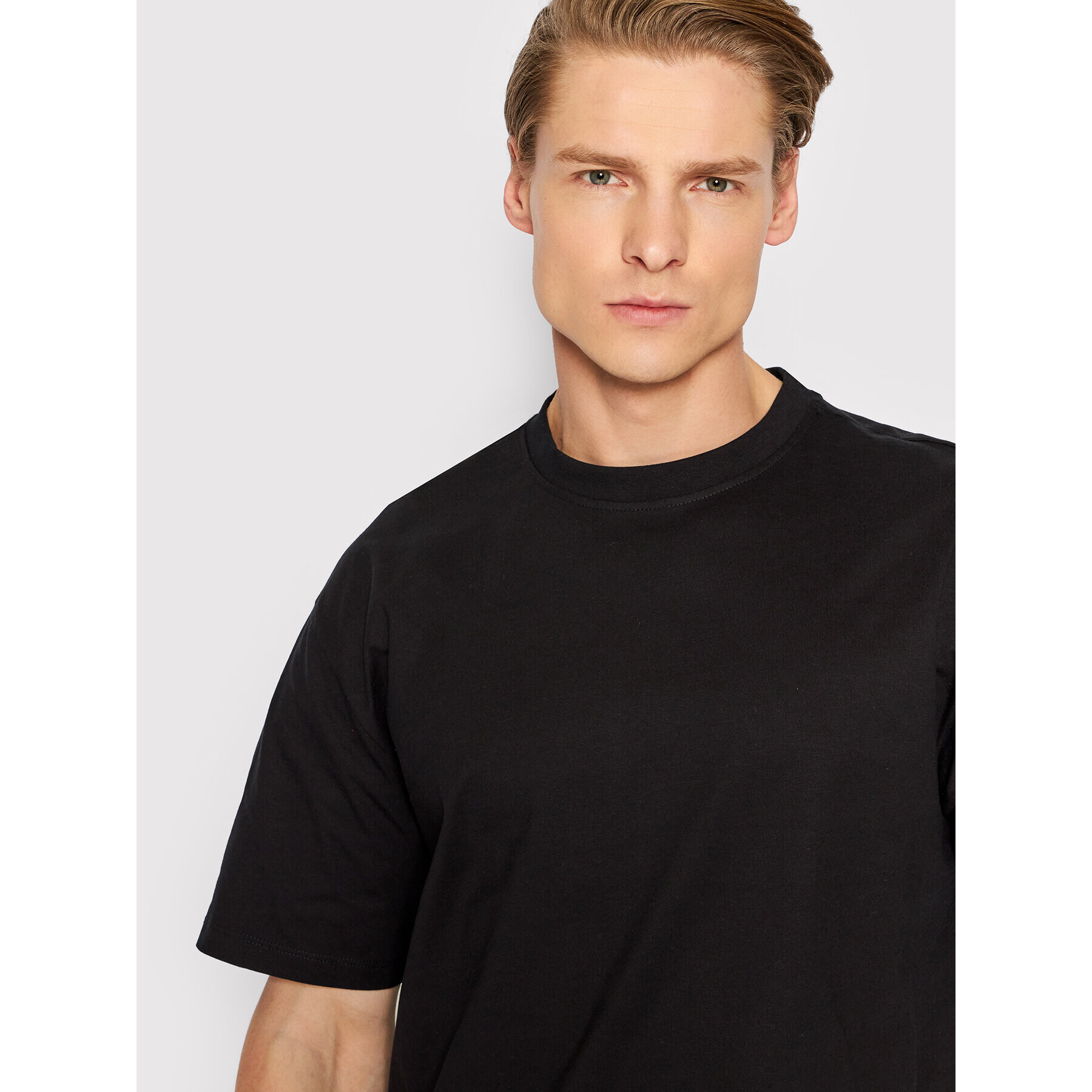 Only & Sons Tricou Fred 22022532 Negru Relaxed Fit - Pled.ro