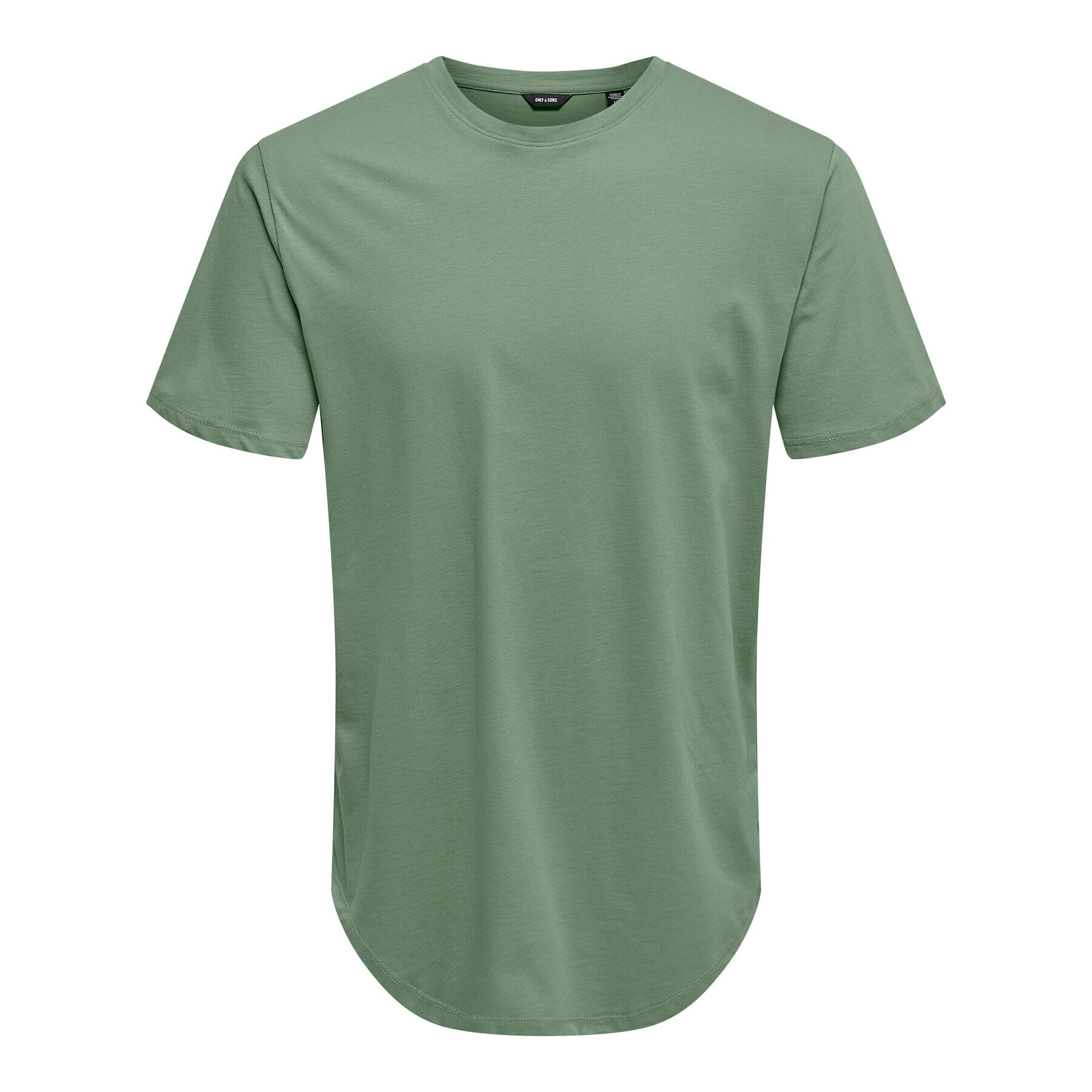 Only & Sons Tricou Matt 22002973 Verde Regular Fit - Pled.ro