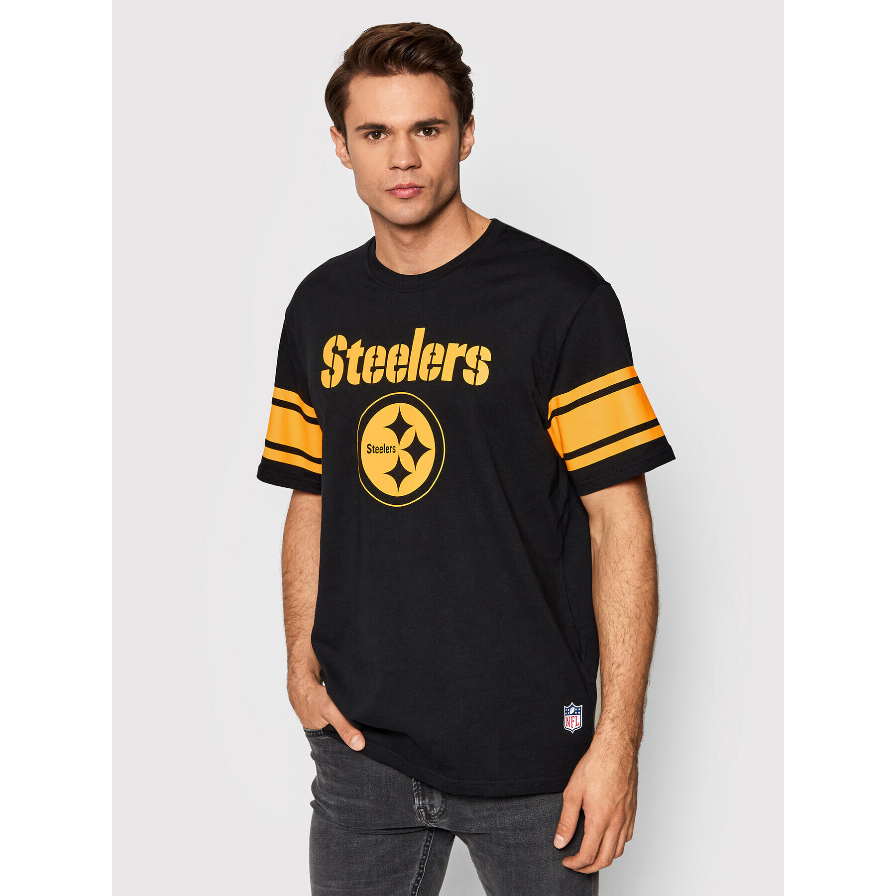 Only & Sons Tricou NFL 22021464 Negru Regular Fit - Pled.ro