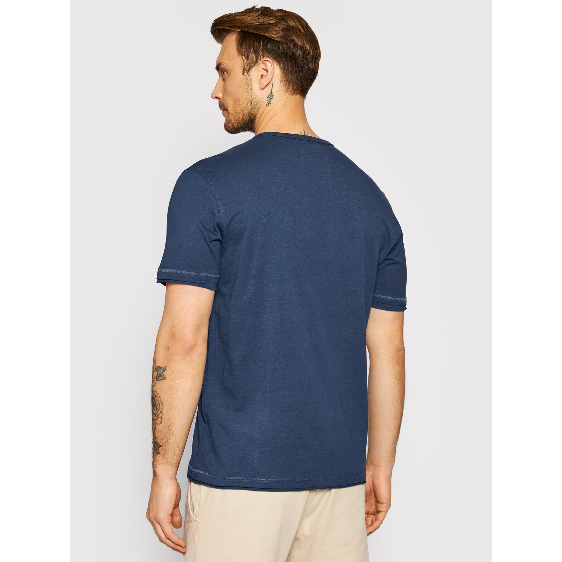 Only & Sons Tricou Niel 22019232 Bleumarin Regular Fit - Pled.ro