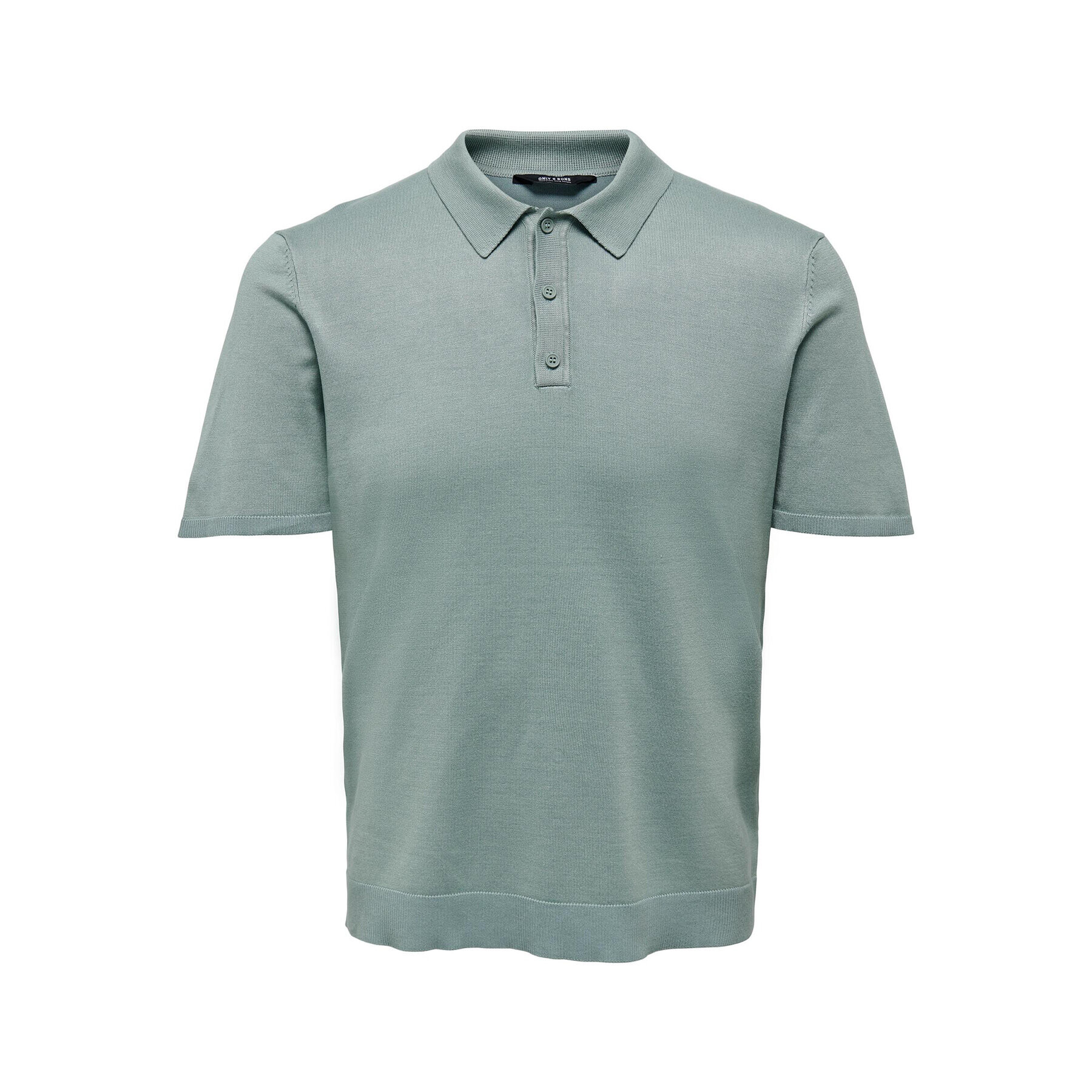 Only & Sons Tricou polo 22022219 Albastru Regular Fit - Pled.ro