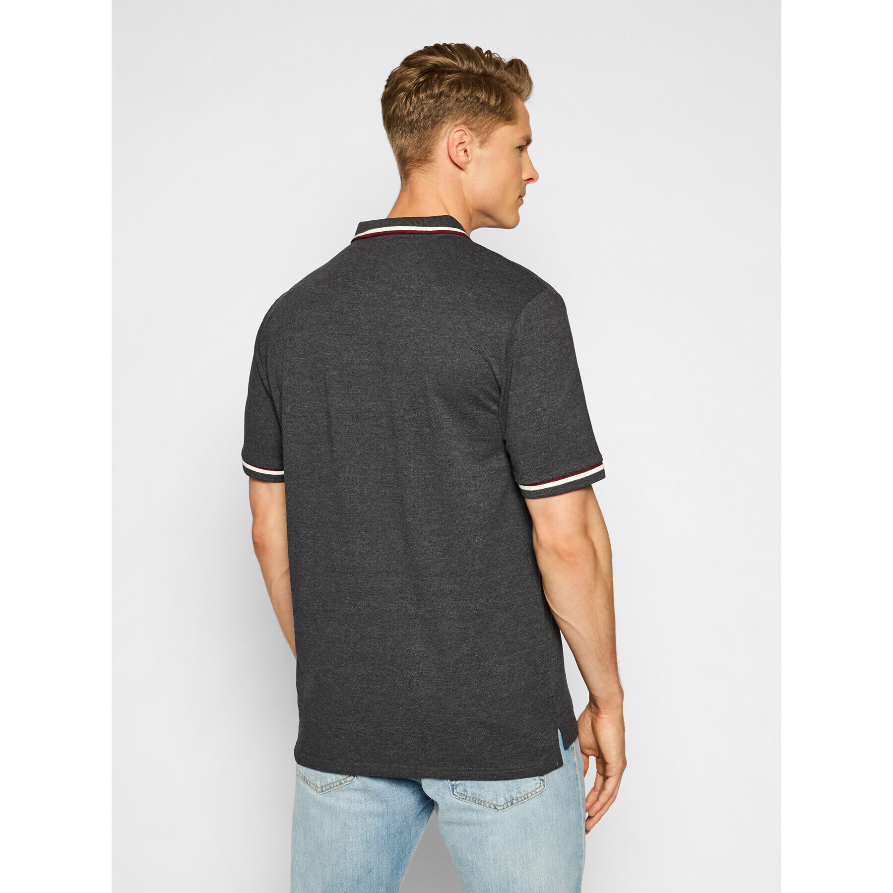 Only & Sons Tricou polo Cilas 22013661 Negru Regular Fit - Pled.ro