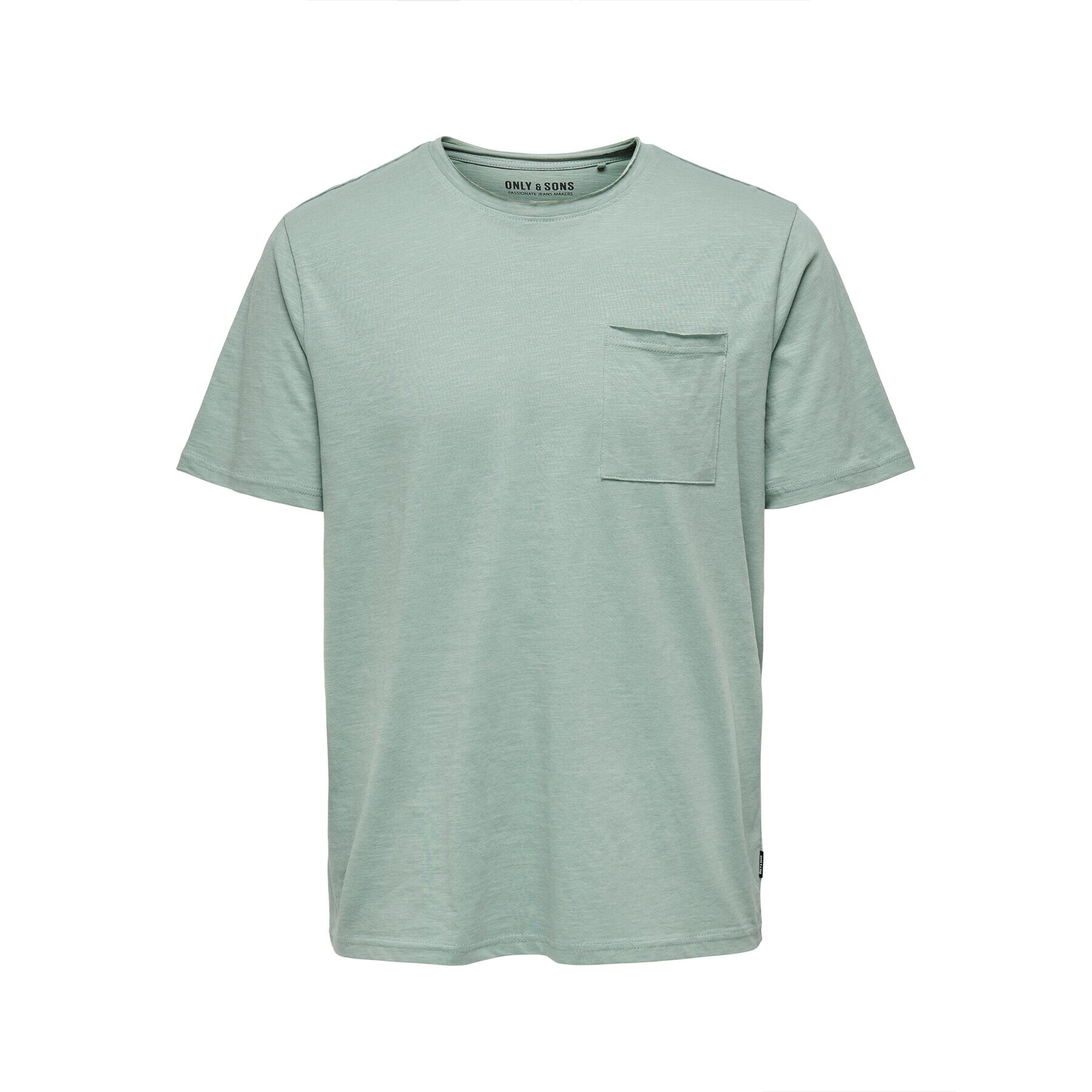 Only & Sons Tricou Roy 22022531 Verde Regular Fit - Pled.ro