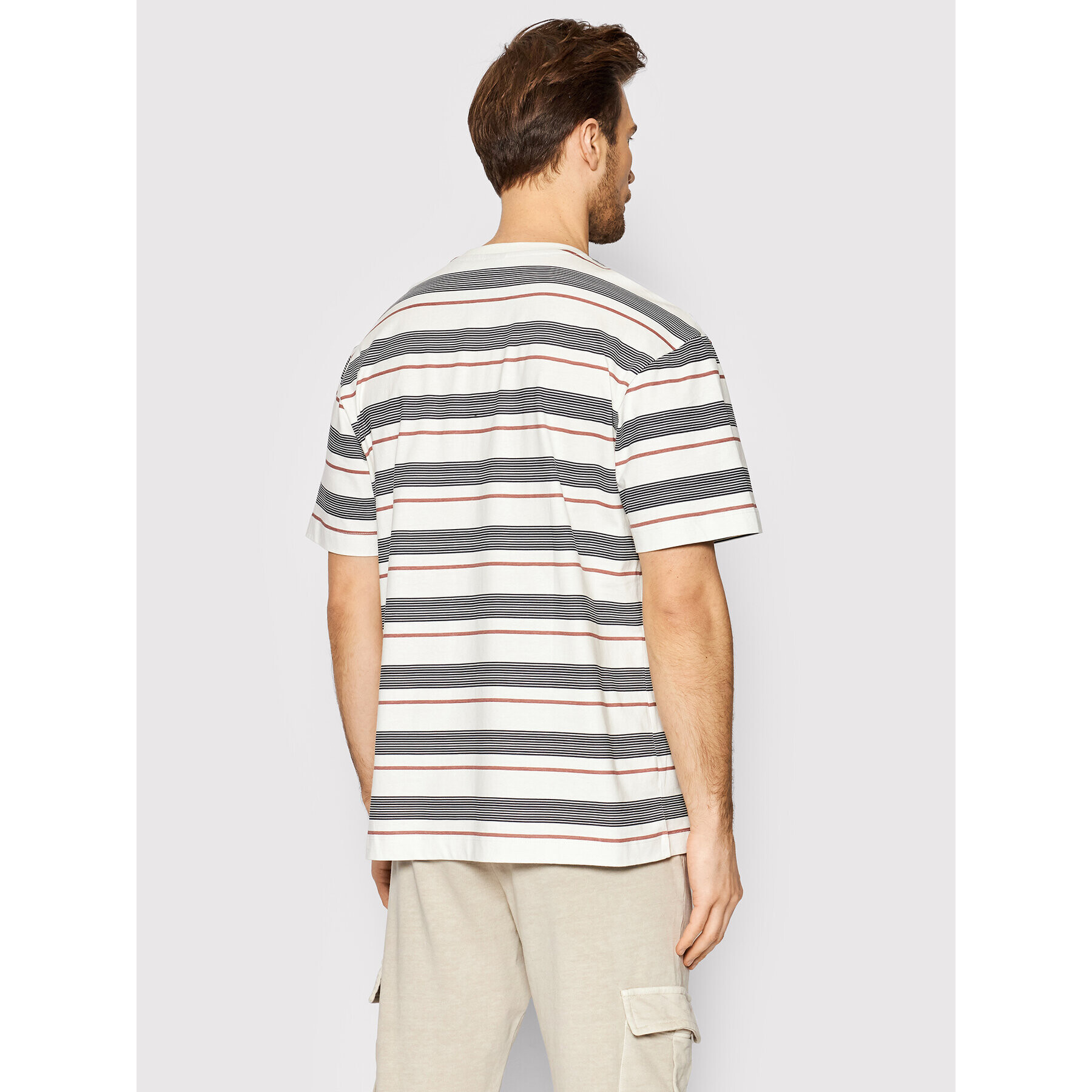 Only & Sons Tricou Tomas 22021756 Alb Relaxed Fit - Pled.ro