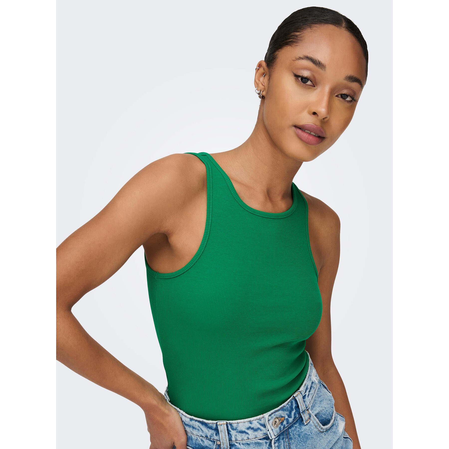 ONLY Top Kenya 15234659 Verde Regular Fit - Pled.ro