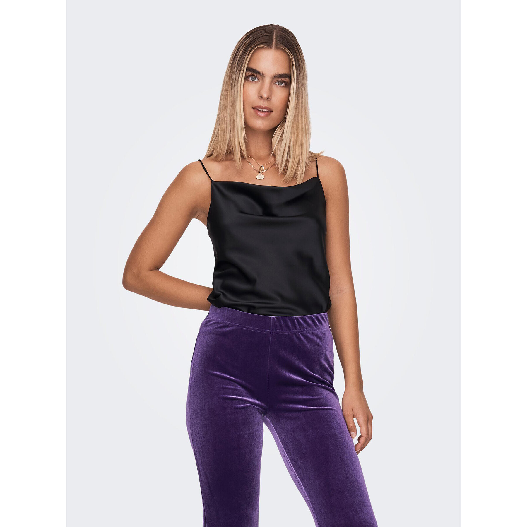 ONLY Top Mille 15275970 Negru Regular Fit - Pled.ro