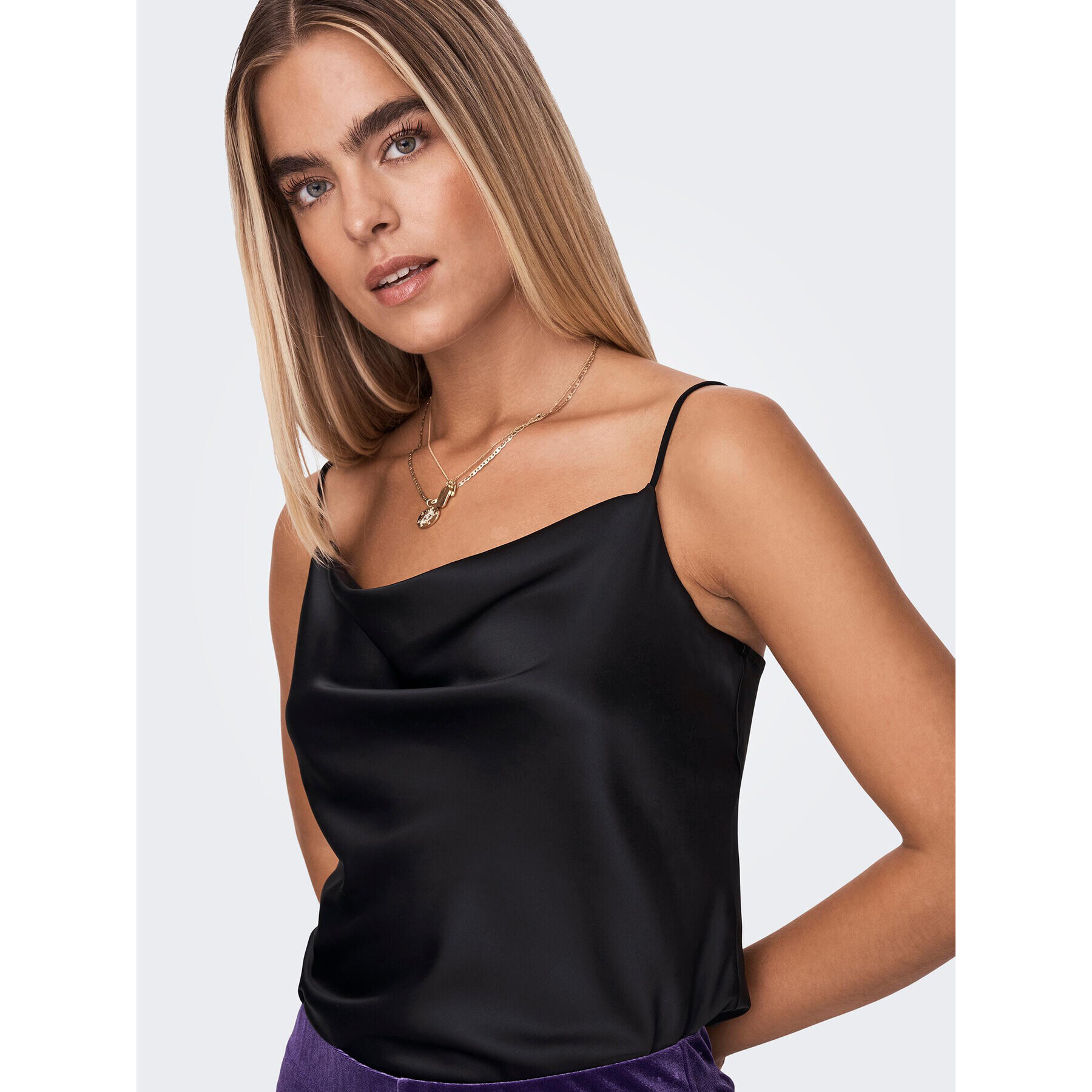 ONLY Top Mille 15275970 Negru Regular Fit - Pled.ro