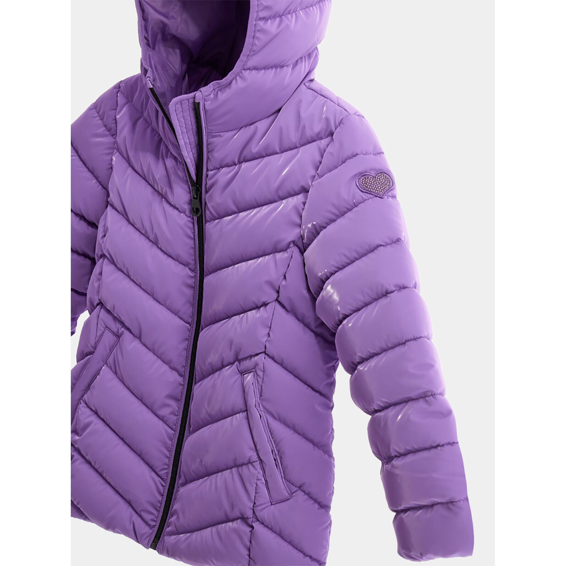 Original Marines Geacă din puf DDA3627F Violet Regular Fit - Pled.ro