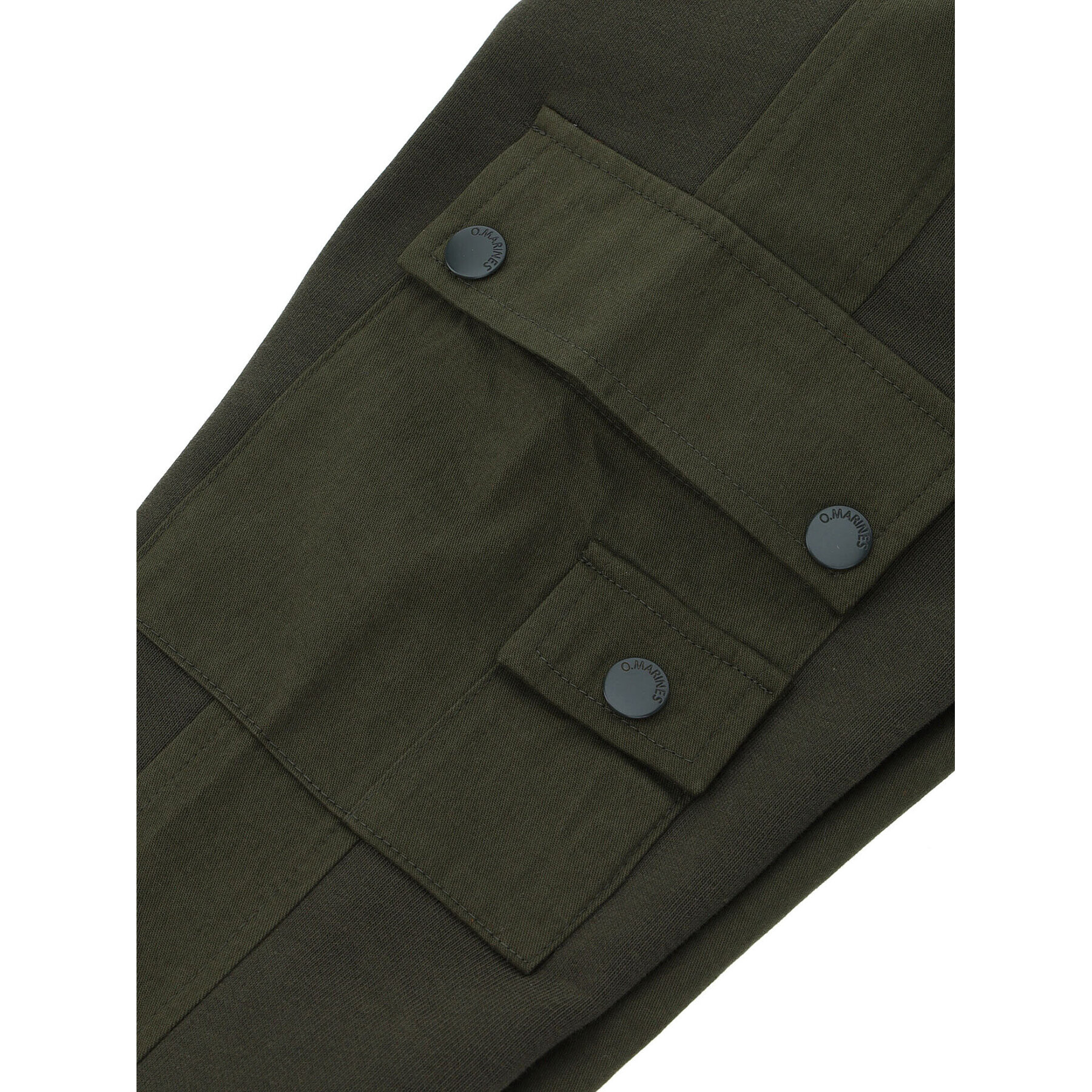 Original Marines Pantaloni trening DCA2692B Verde Regular Fit - Pled.ro