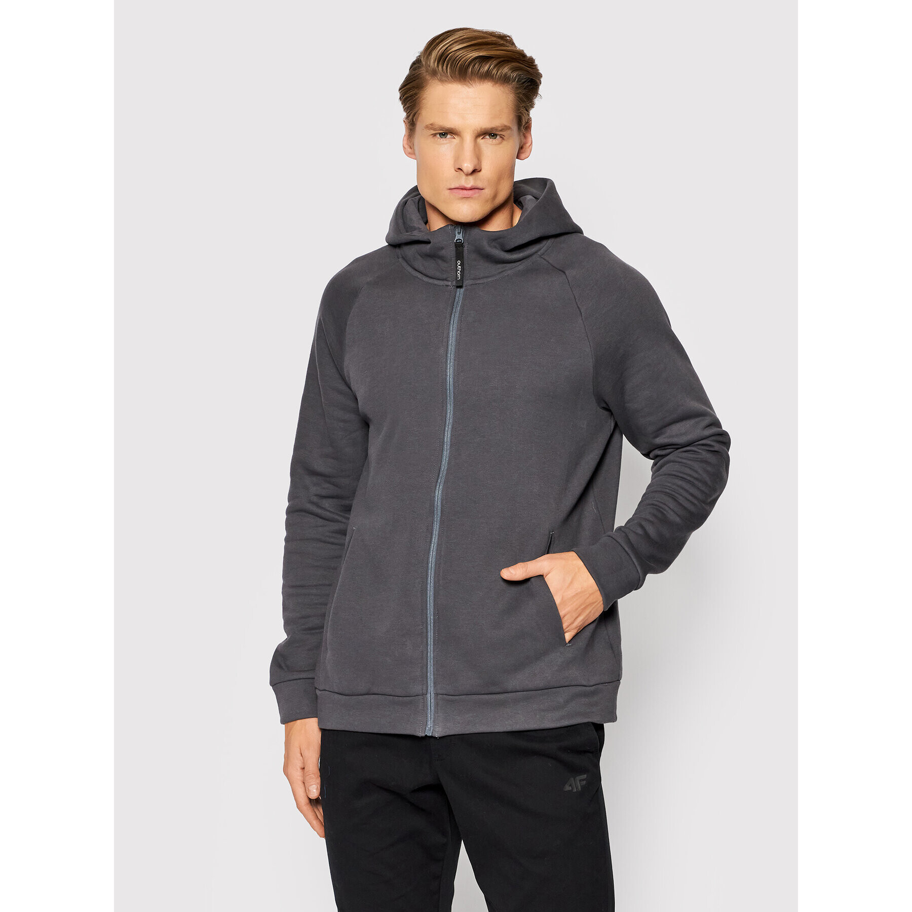 Outhorn Bluză BLM615 Gri Regular Fit - Pled.ro