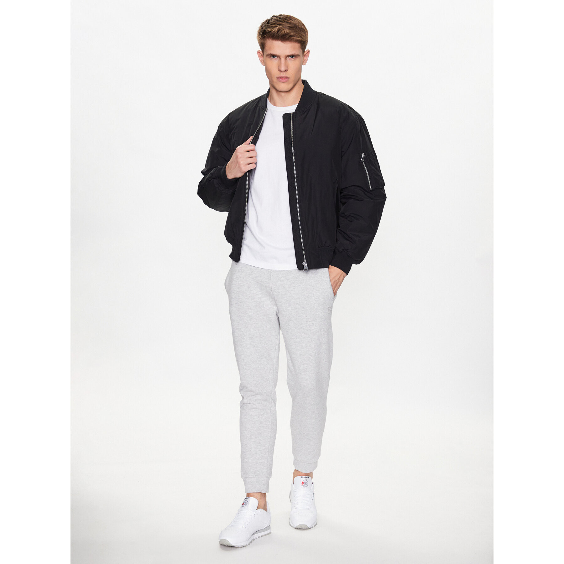 Outhorn Geacă bomber TJACM032 Negru Relaxed Fit - Pled.ro