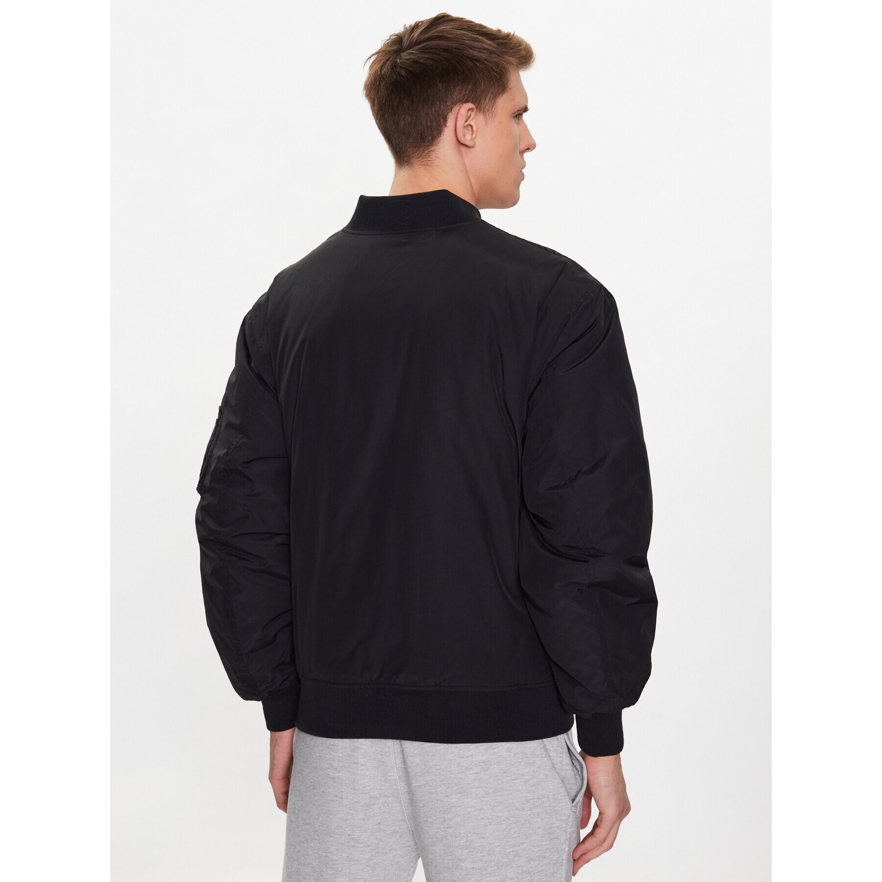 Outhorn Geacă bomber TJACM032 Negru Relaxed Fit - Pled.ro