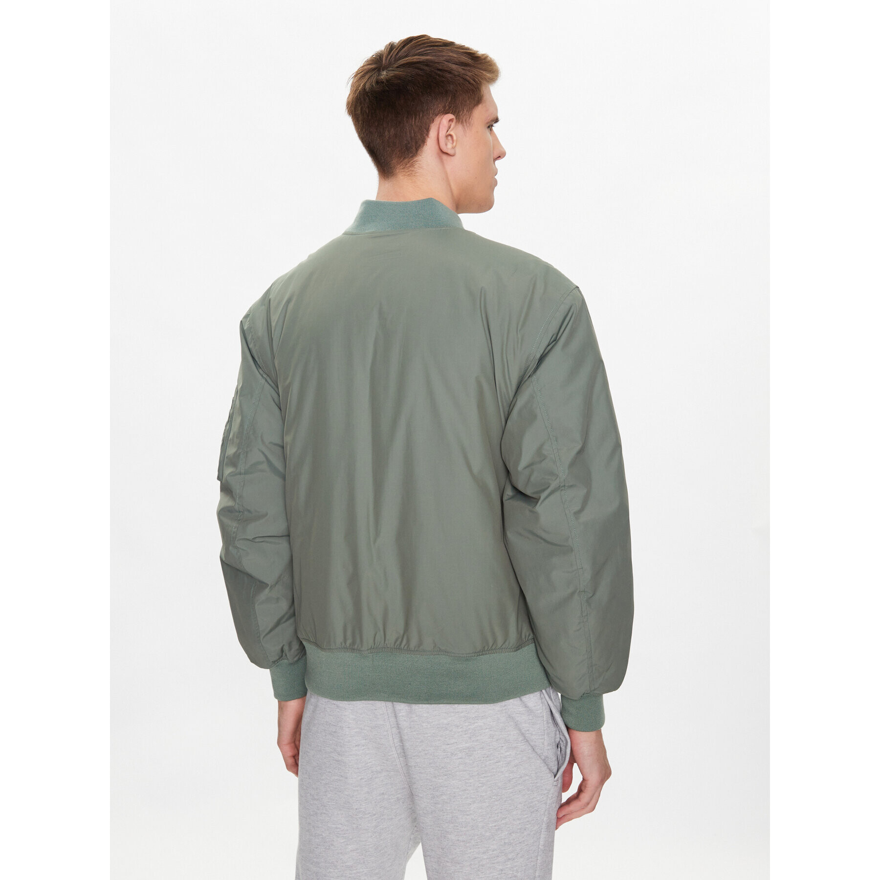 Outhorn Geacă bomber TJACM032 Verde Relaxed Fit - Pled.ro