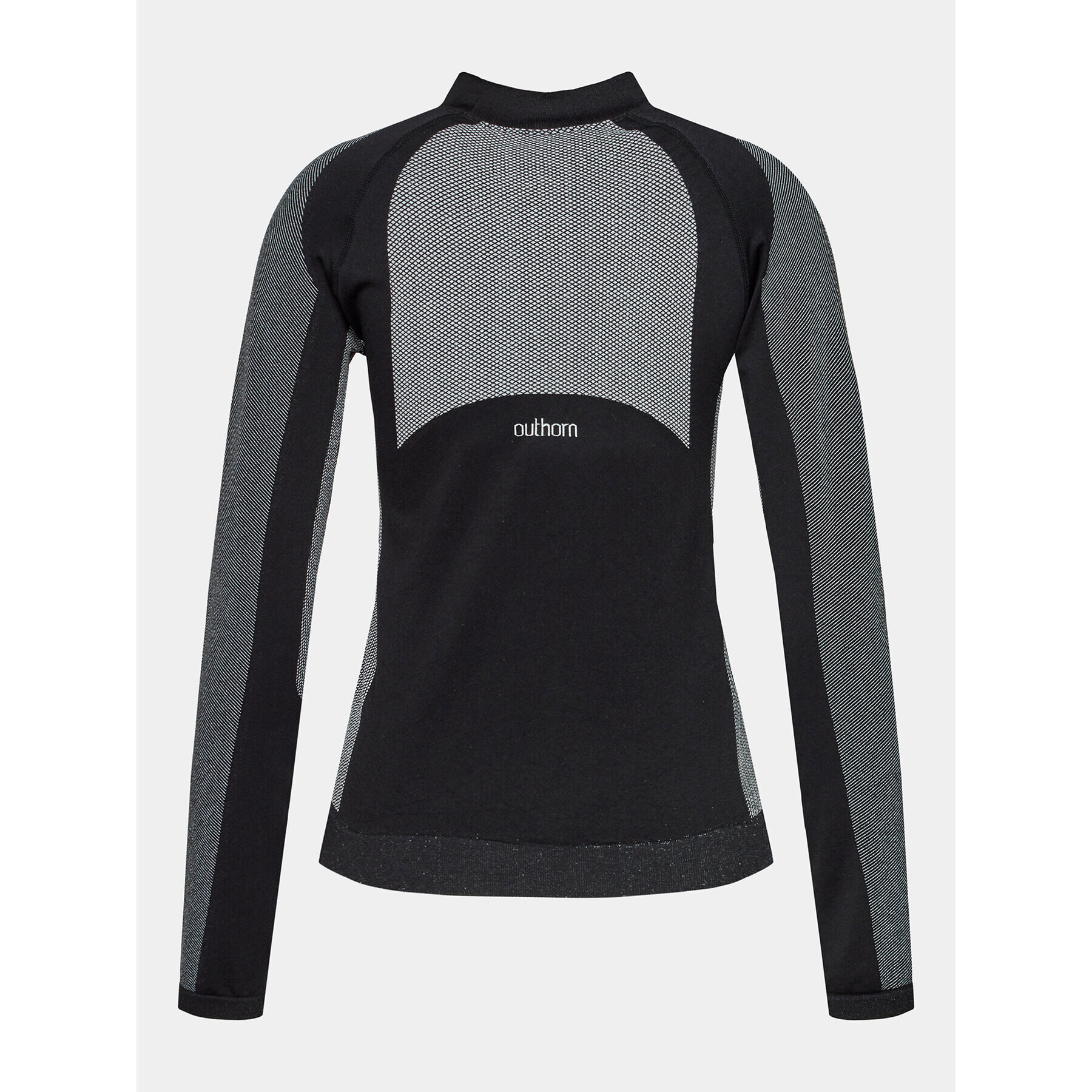 Outhorn Lenjerie de corp termoactivă partea de sus OTHAW23USEAF097 Negru Regular Fit - Pled.ro