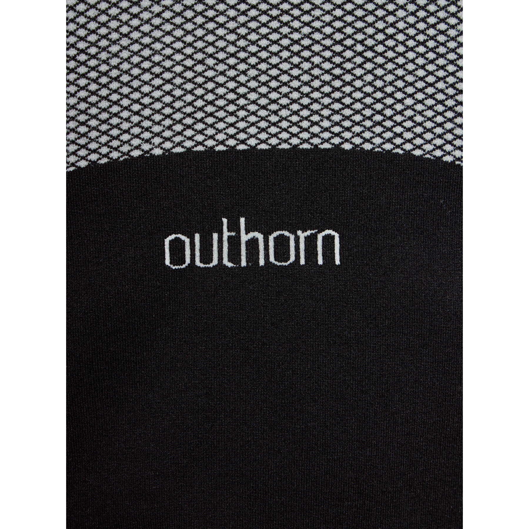 Outhorn Lenjerie de corp termoactivă partea de sus OTHAW23USEAF097 Negru Regular Fit - Pled.ro