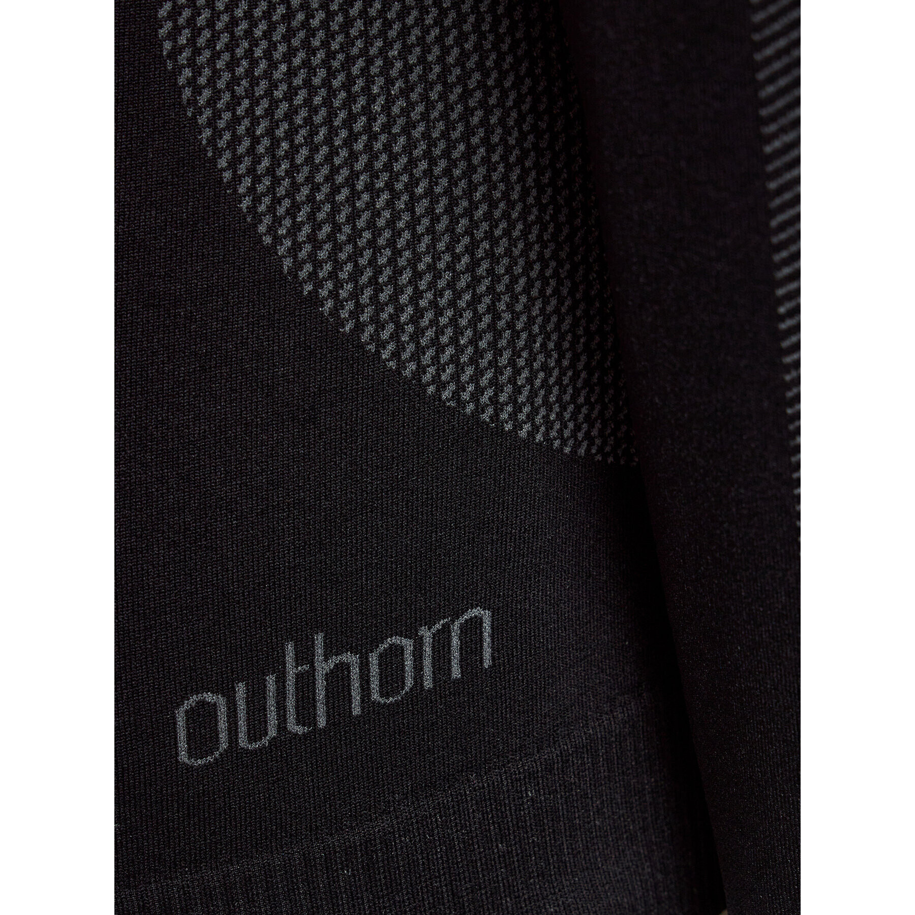 Outhorn Lenjerie de corp termoactivă partea de sus OTHAW23USEAM101 Negru Regular Fit - Pled.ro