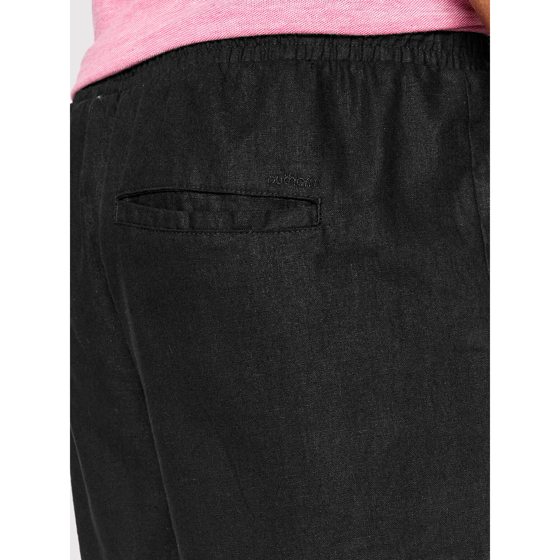 Outhorn Pantalon scurți din material SKMC603 Negru Regular Fit - Pled.ro