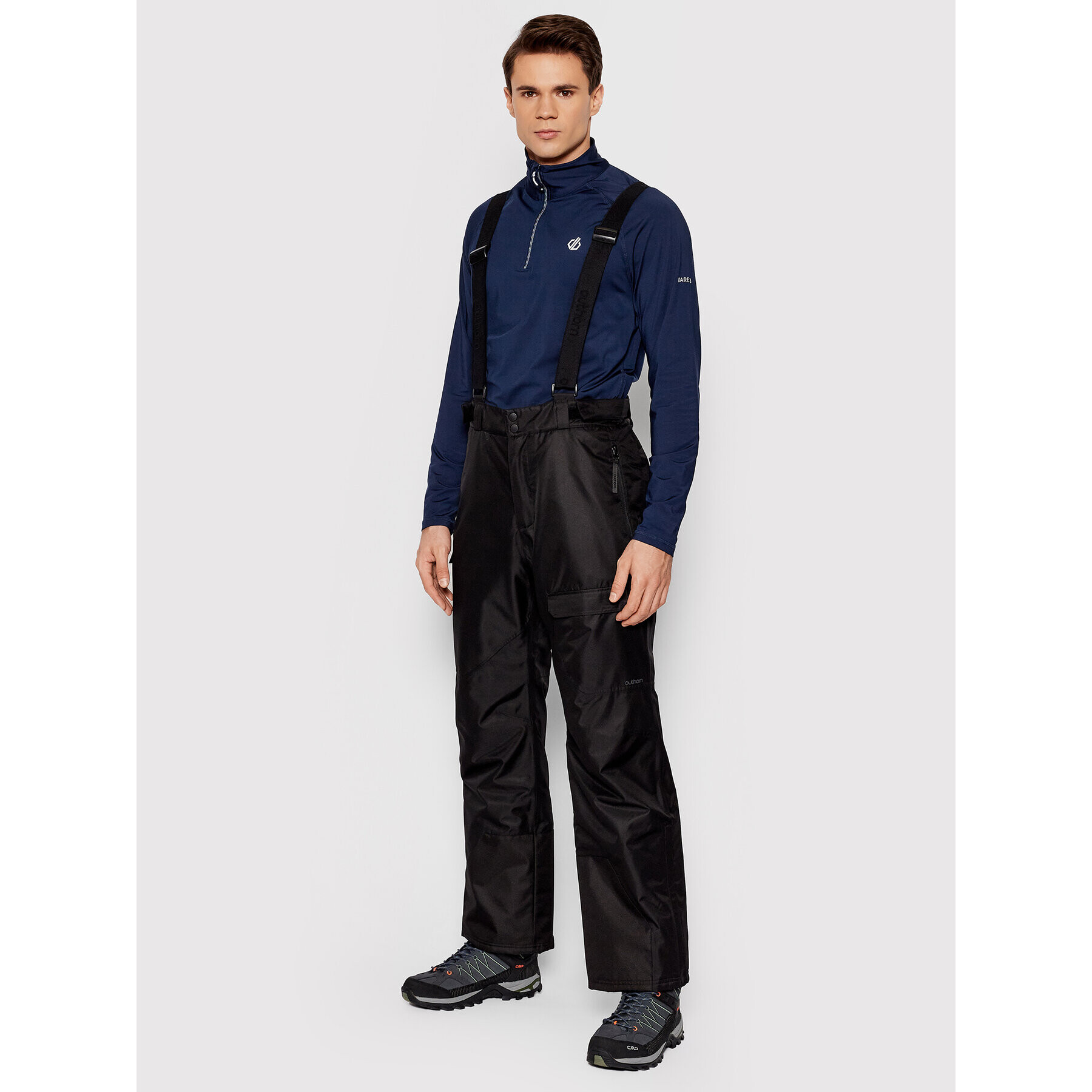 Outhorn Pantaloni de schi SPMN600 Negru Regular Fit - Pled.ro