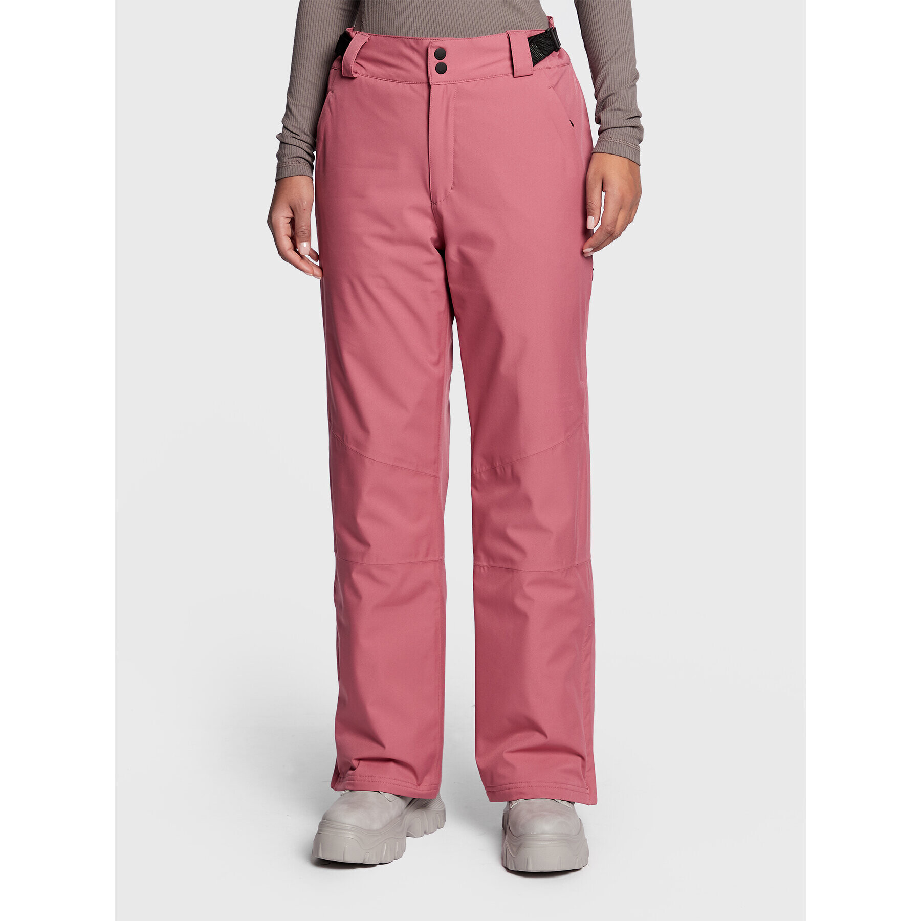 Outhorn Pantaloni de schi TFTRF029 Roz Regular Fit - Pled.ro