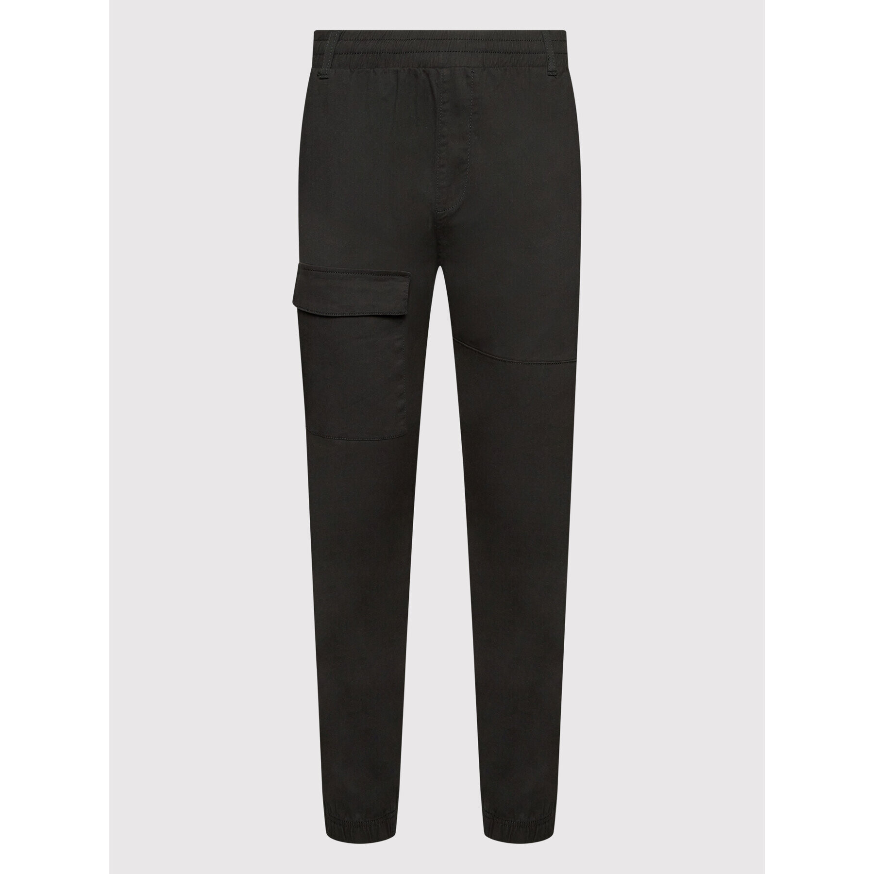 Outhorn Pantaloni din material SPMC600 Negru Regular Fit - Pled.ro