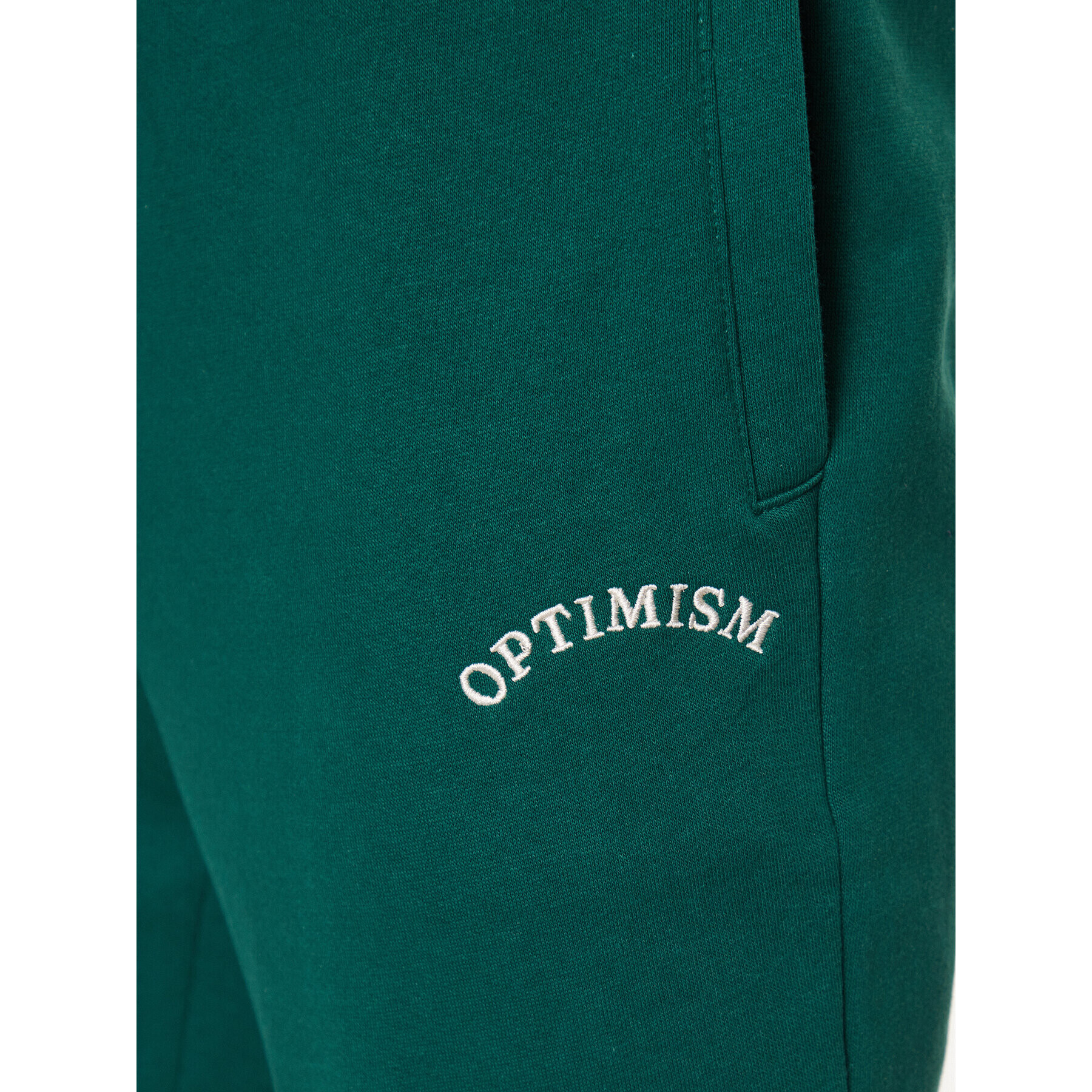 Outhorn Pantaloni trening OTHSS23TTROM189 Verde Regular Fit - Pled.ro