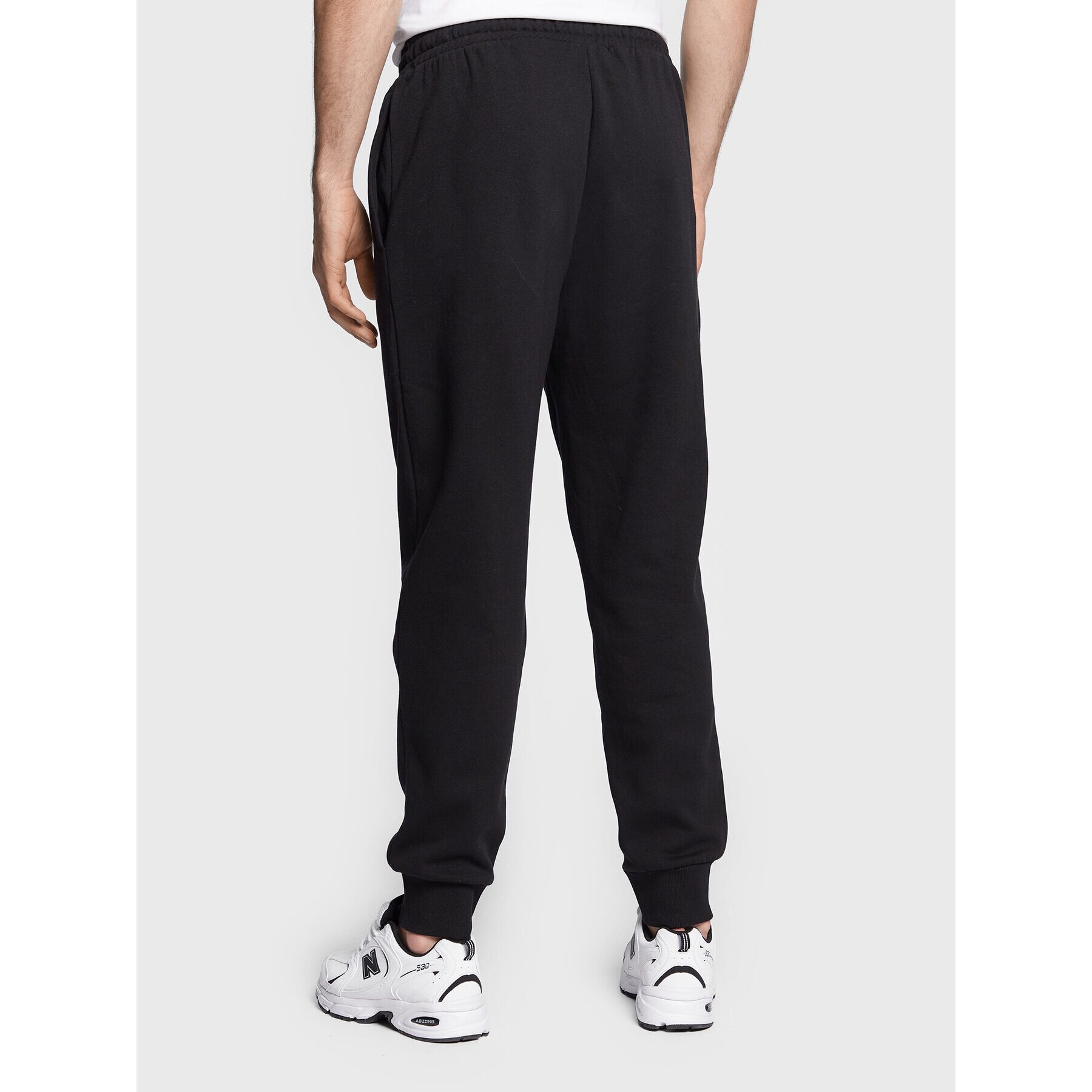 Outhorn Pantaloni trening TTROM024 Negru Relaxed Fit - Pled.ro