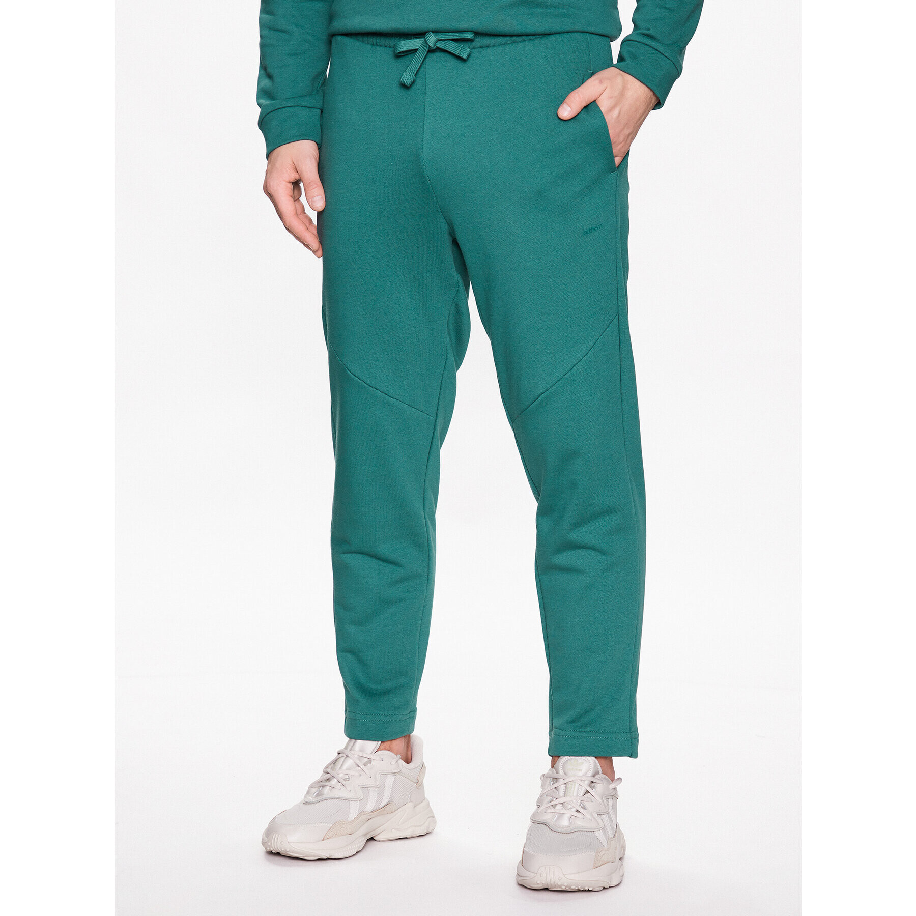 Outhorn Pantaloni trening TTROM194 Verde Regular Fit - Pled.ro