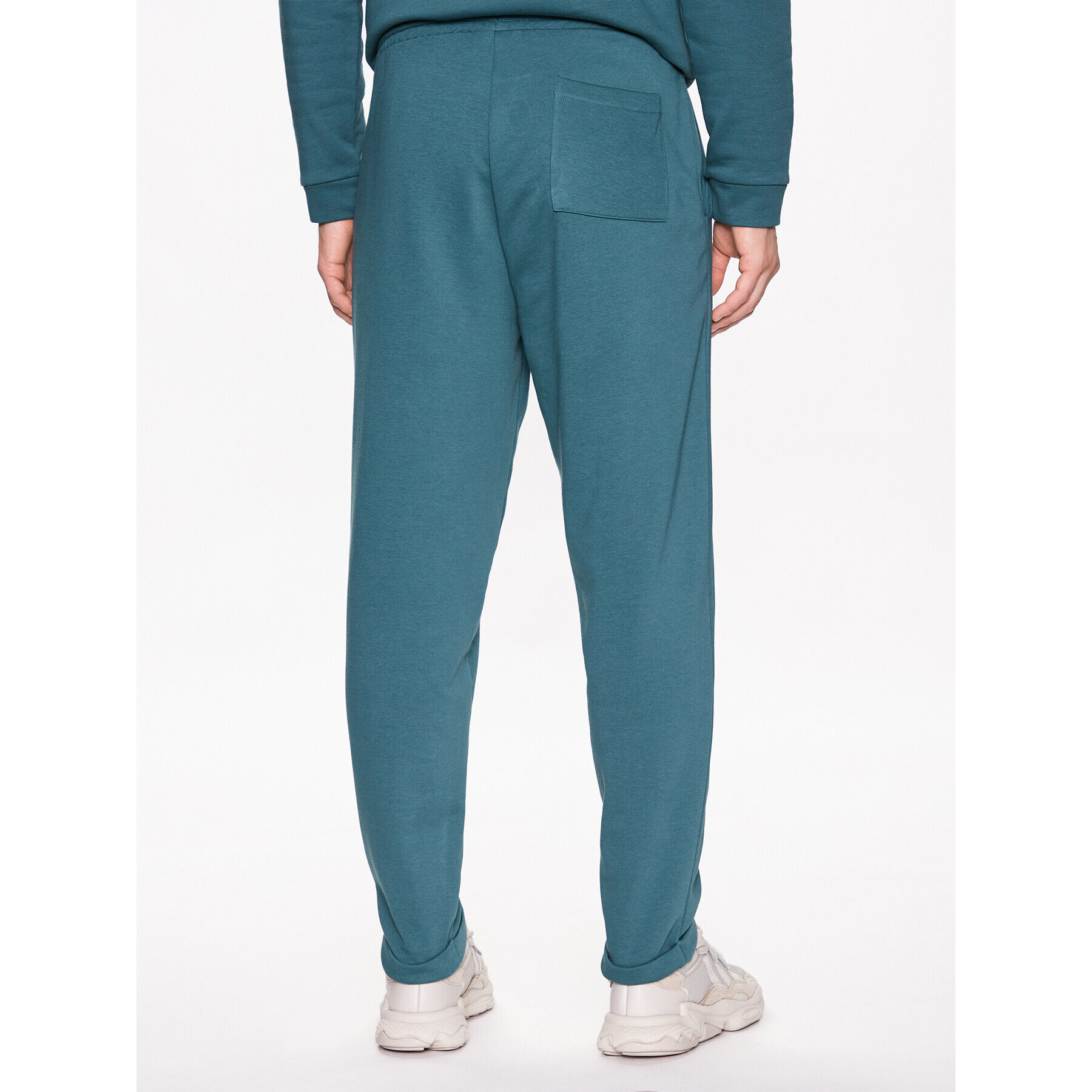 Outhorn Pantaloni trening TTROM195 Verde Regular Fit - Pled.ro